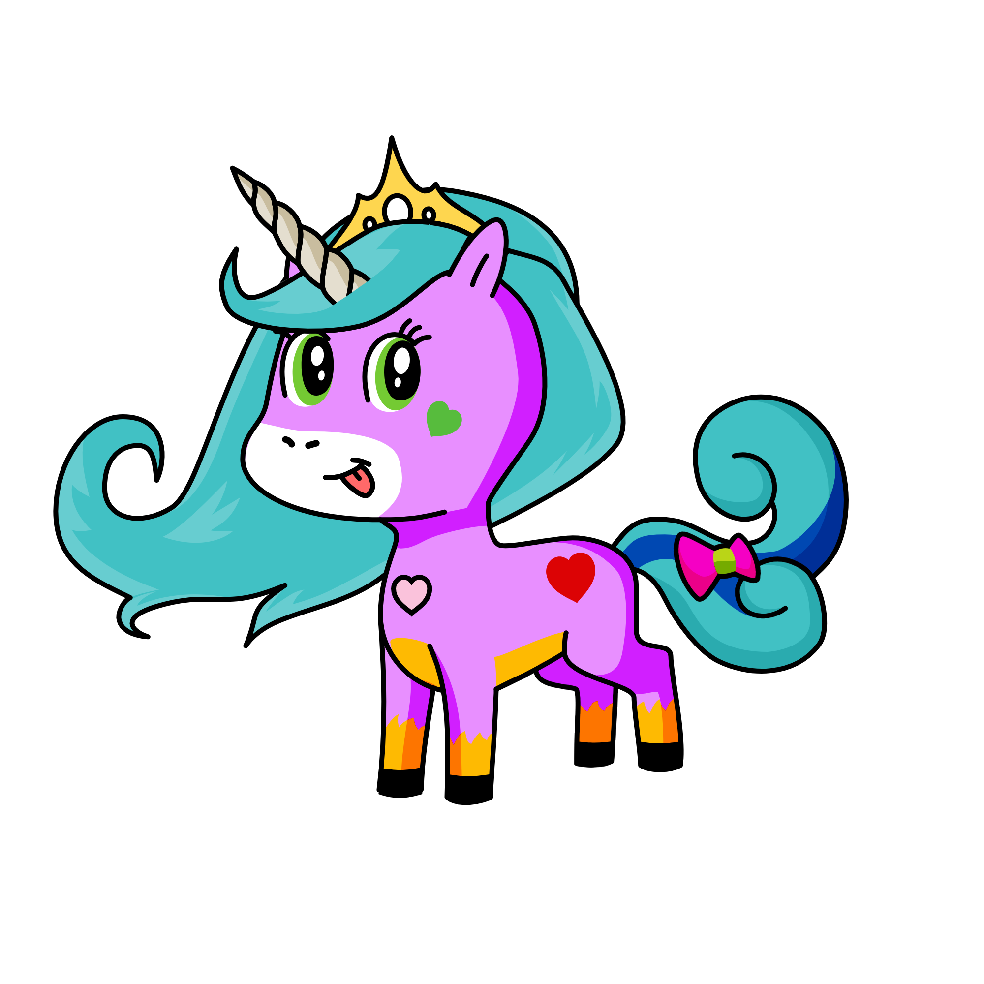 Precious, the unicorn
