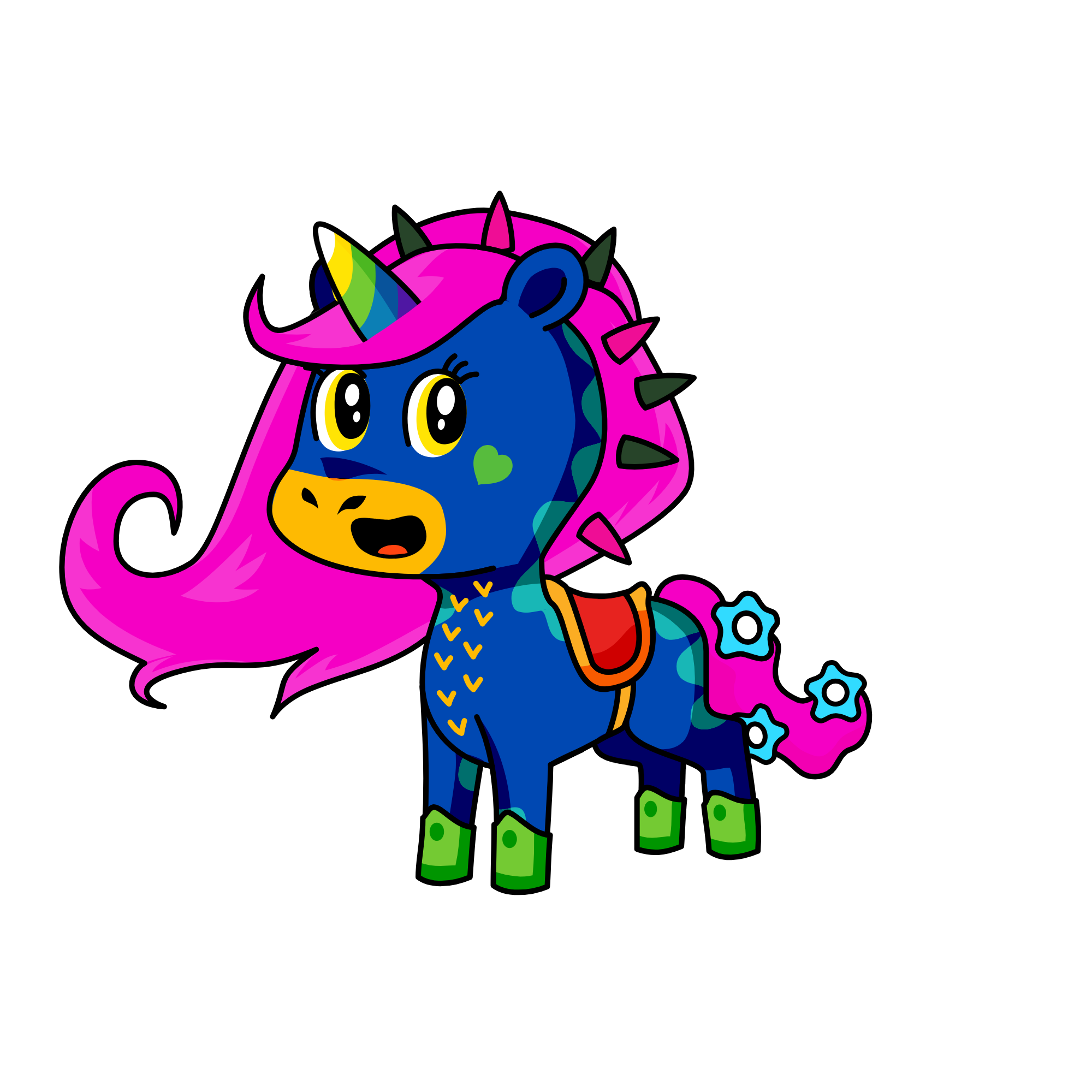 Darling, the unicorn