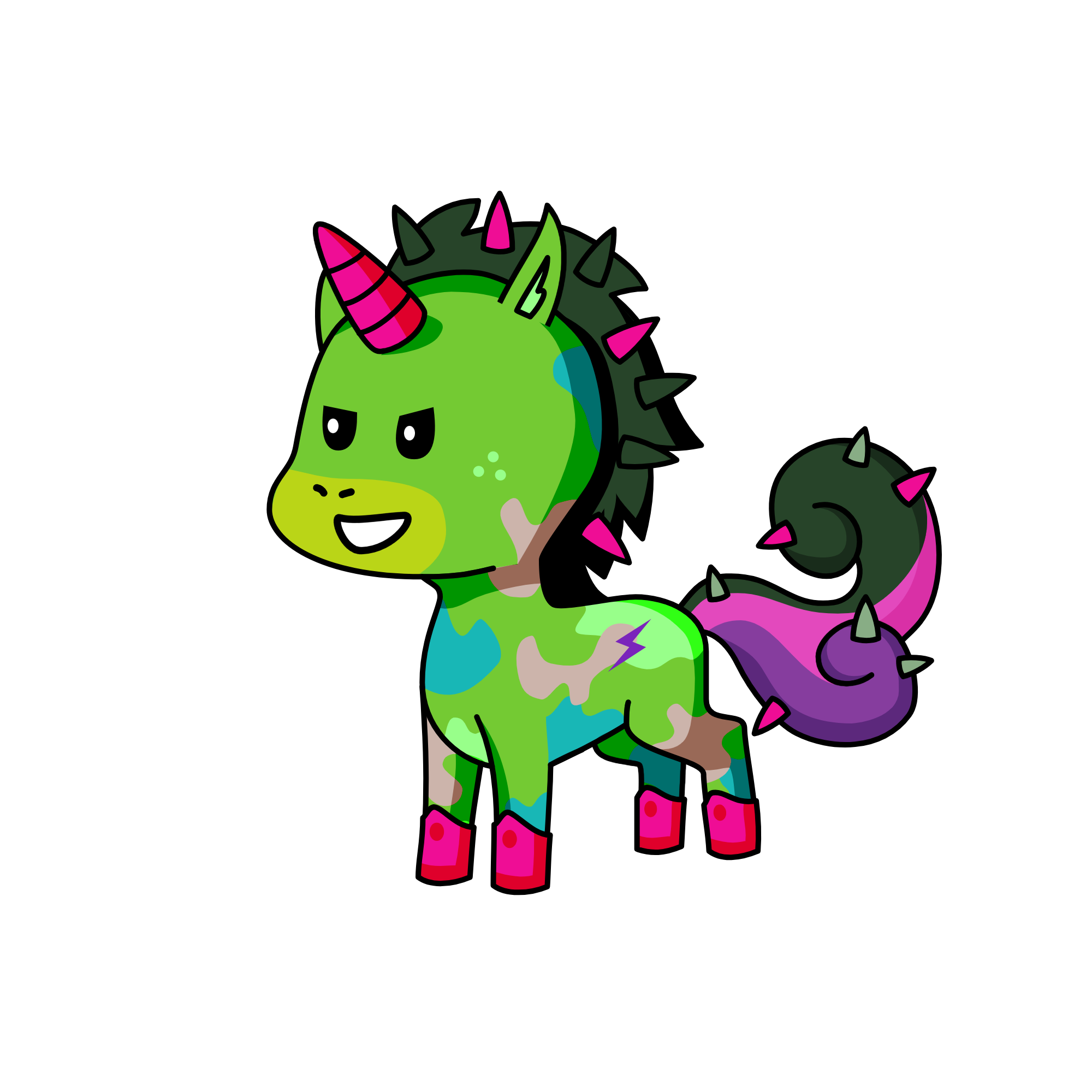 Rebel, the unicorn