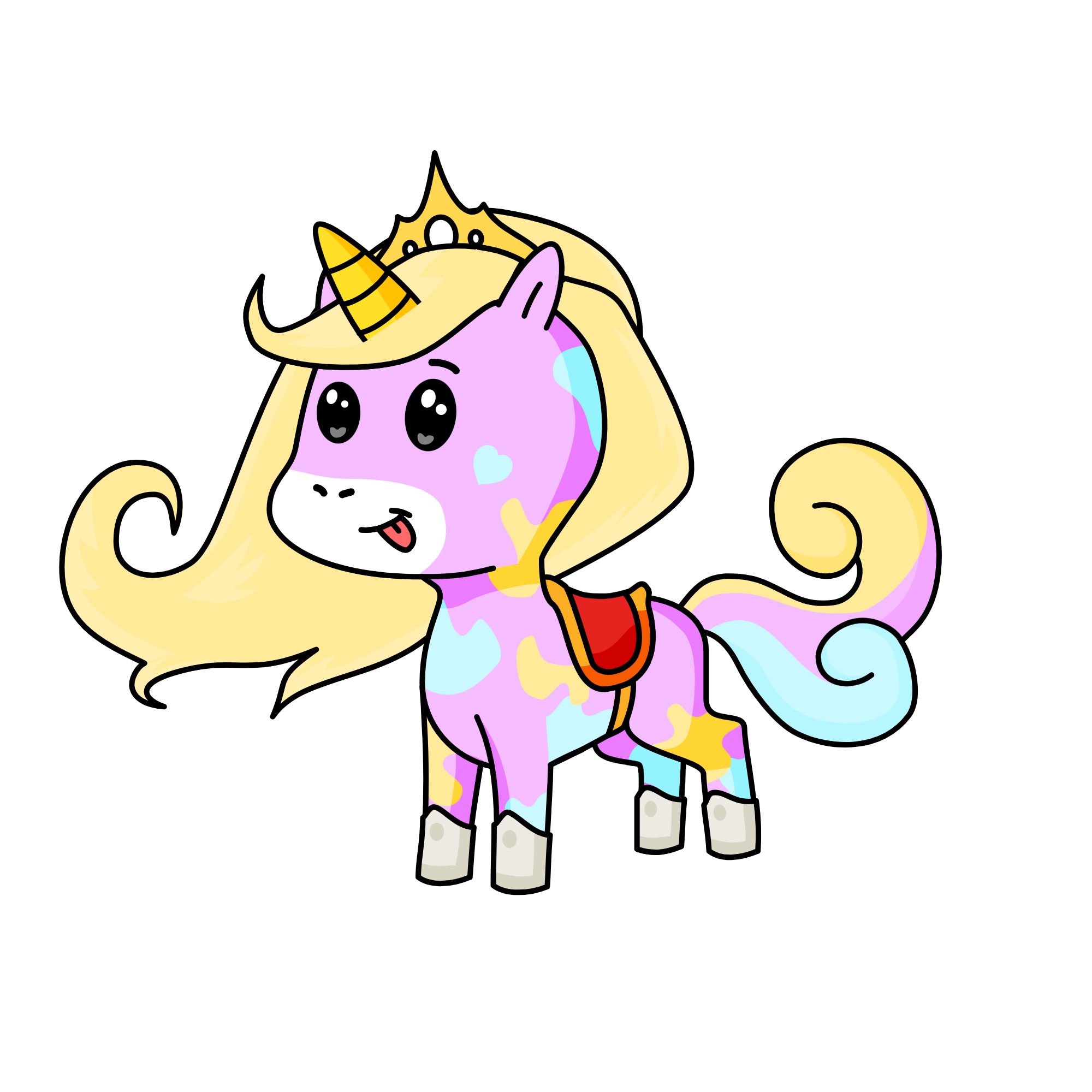 Baby, the unicorn