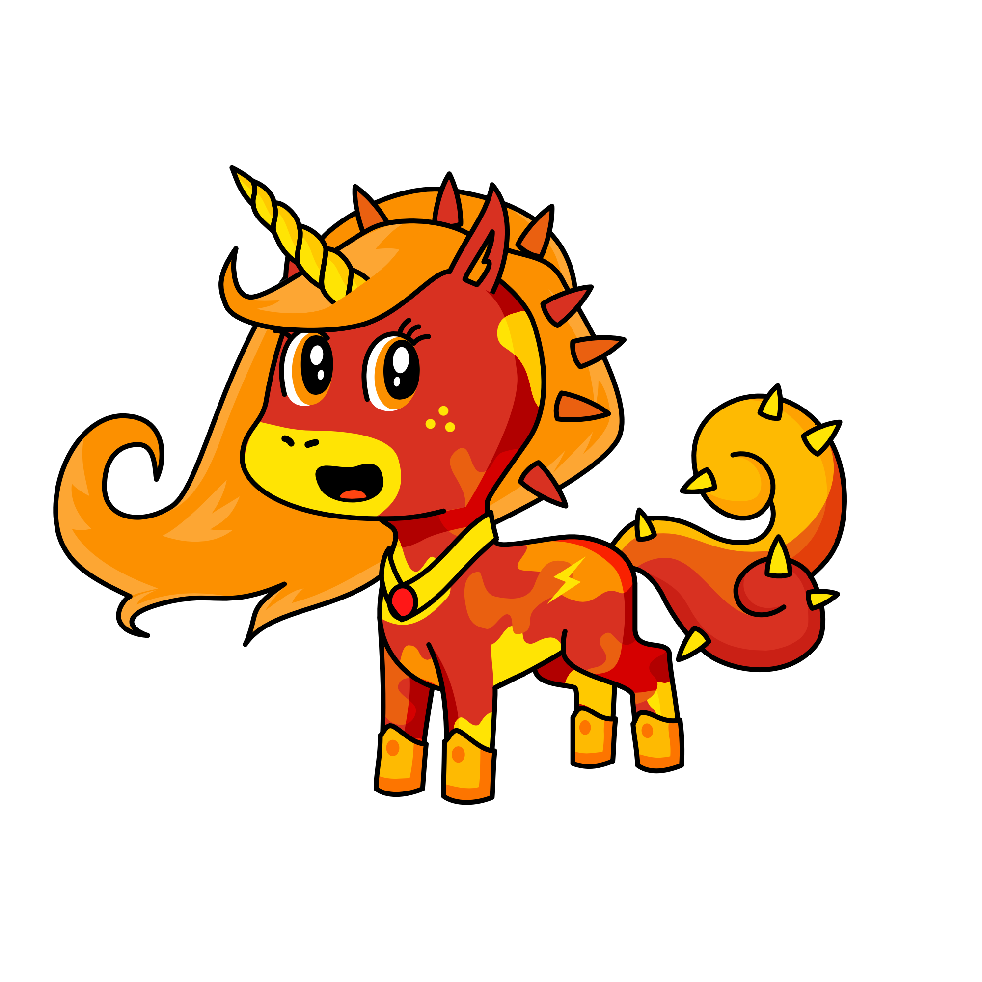 Sunburn, the unicorn