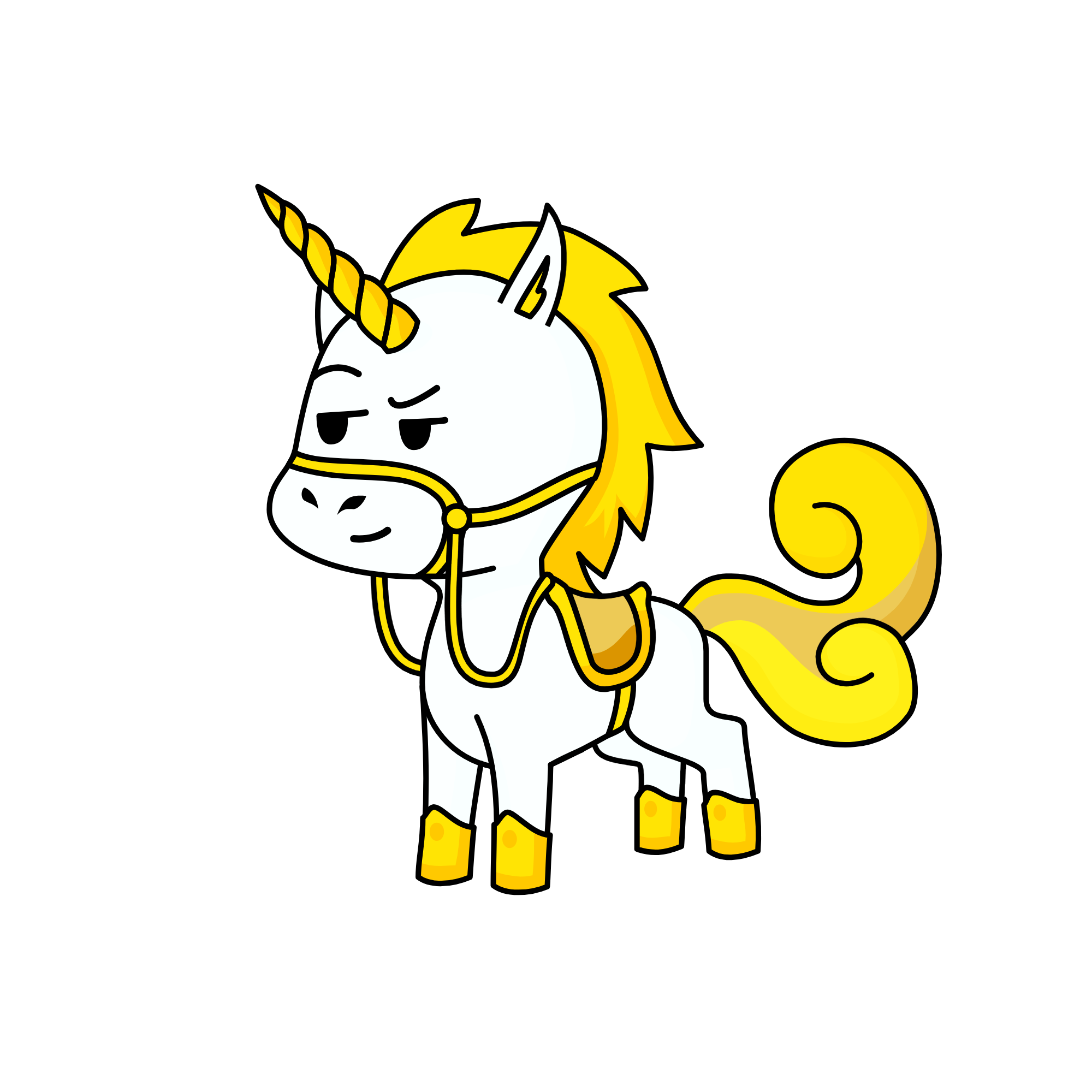 Saturn, the unicorn
