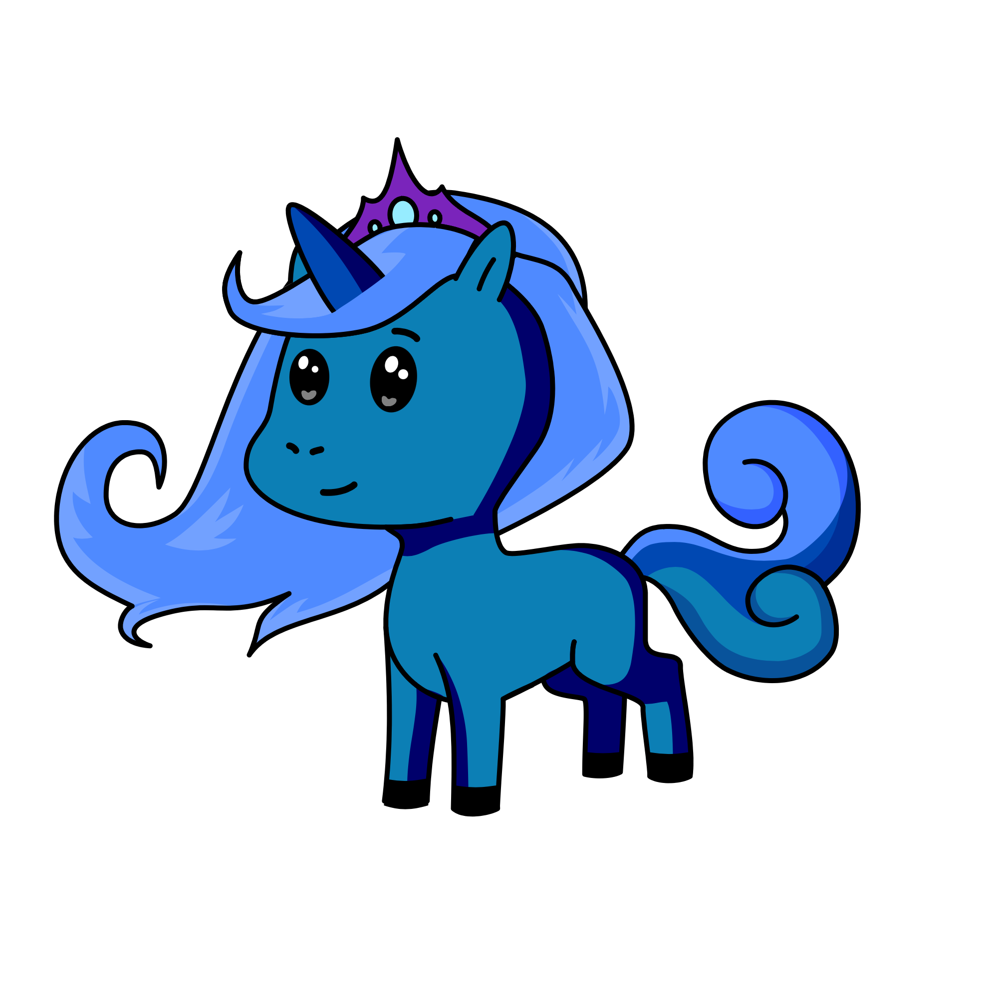 Midnight , the unicorn