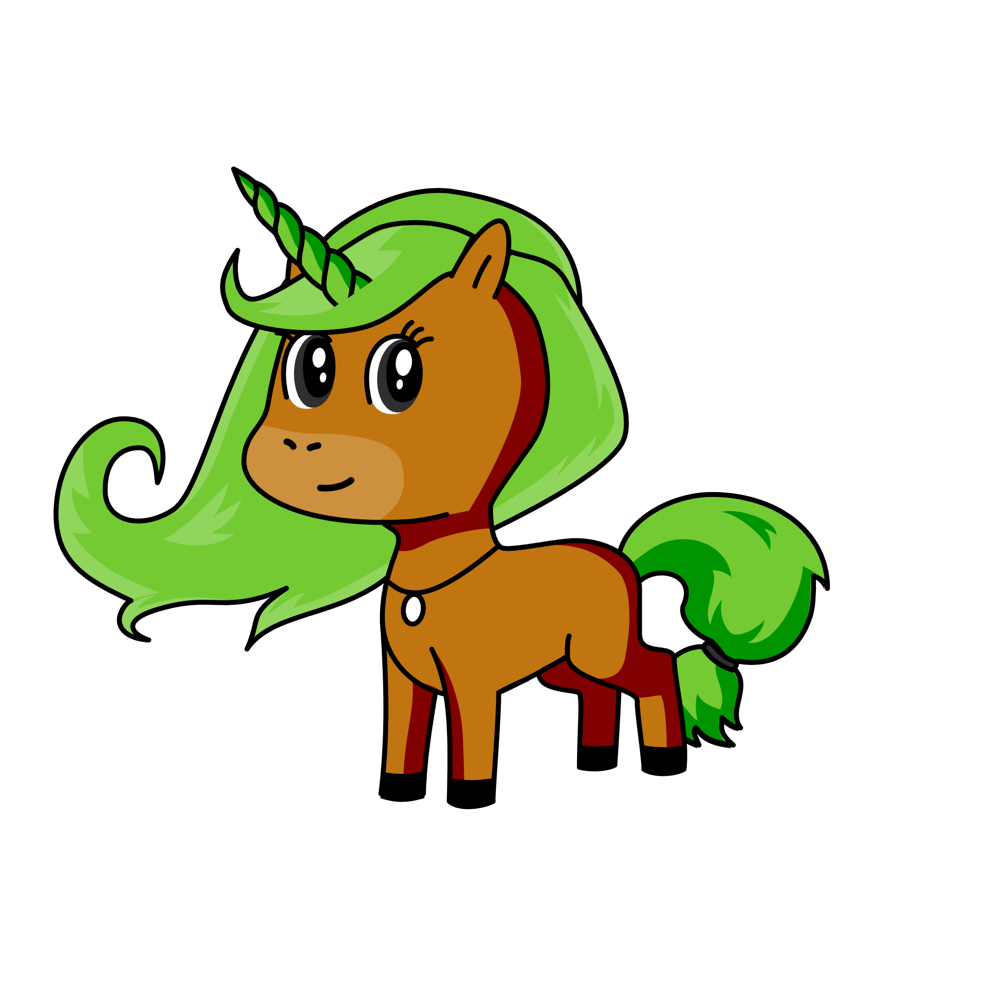 Trinacorn, the unicorn
