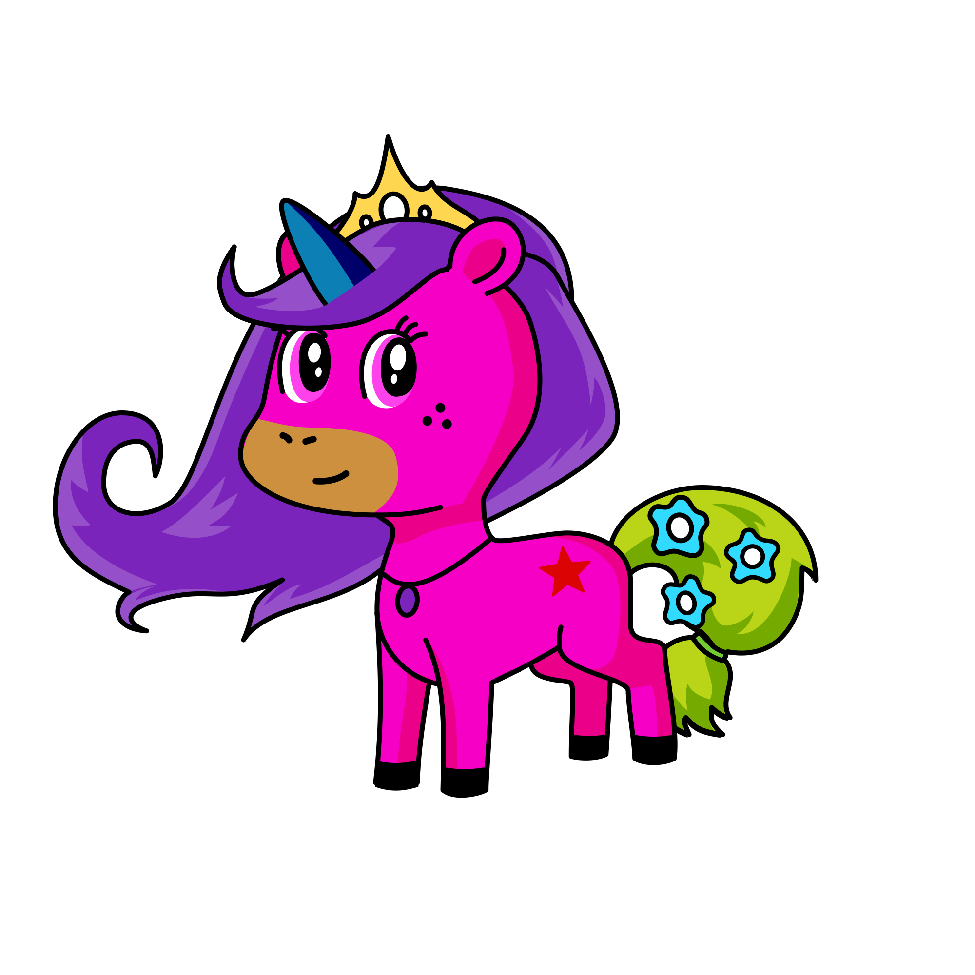 Nada, the unicorn
