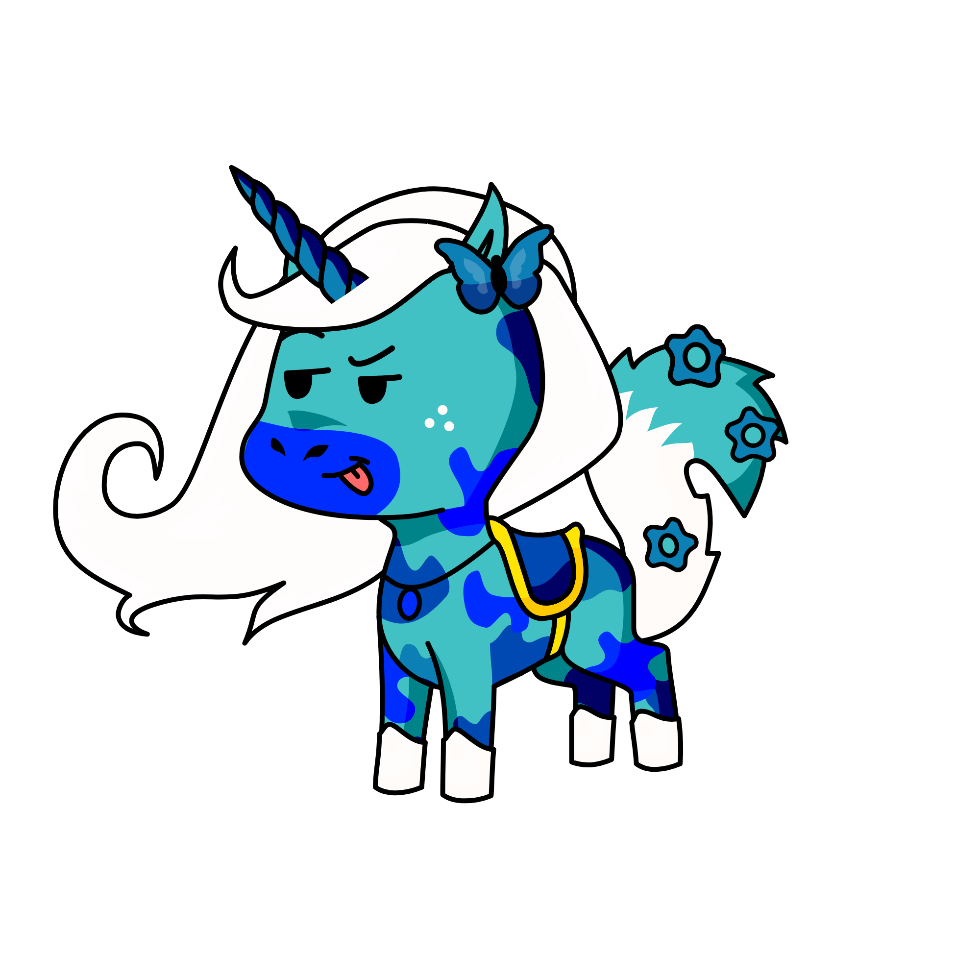 BlueStars, the unicorn