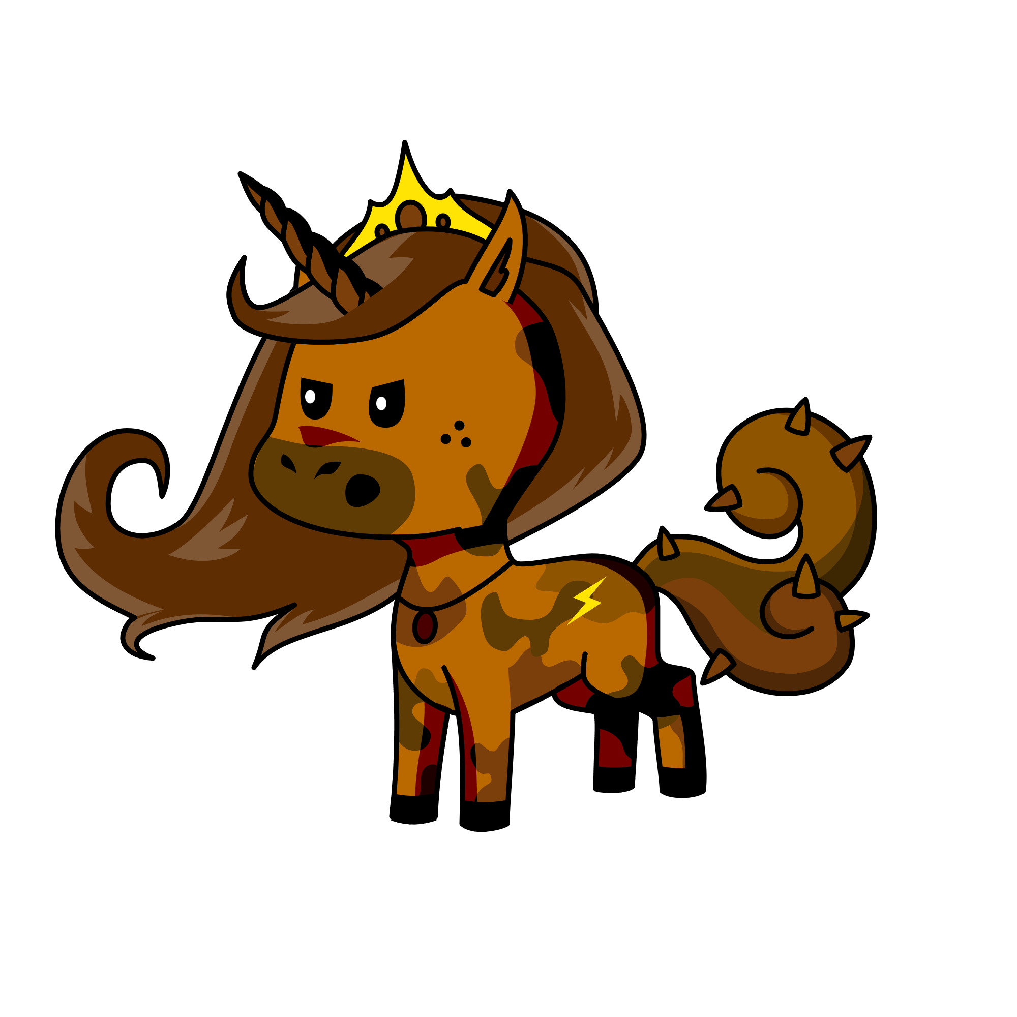 maddy (queen of brownies), the unicorn