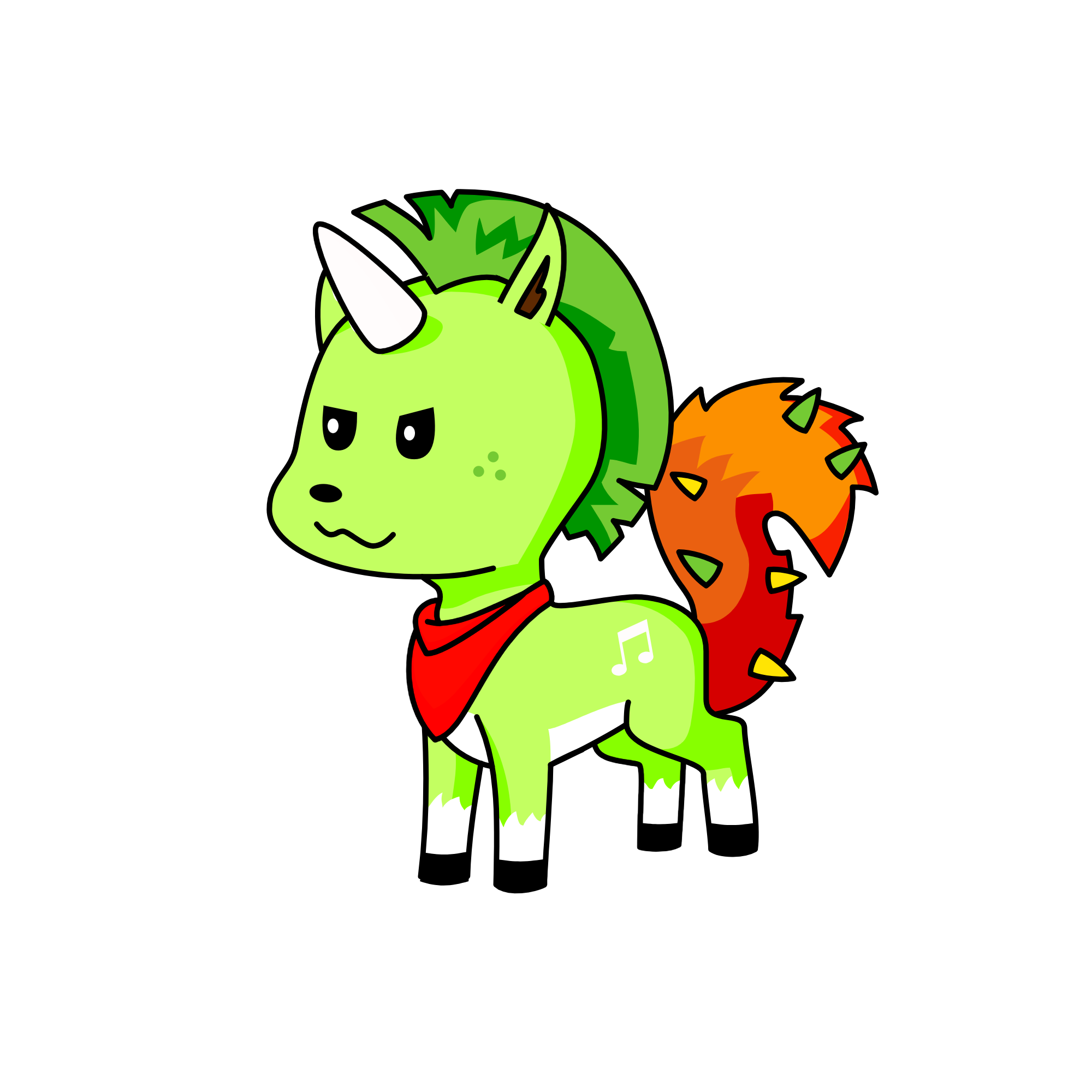 trogo, the unicorn