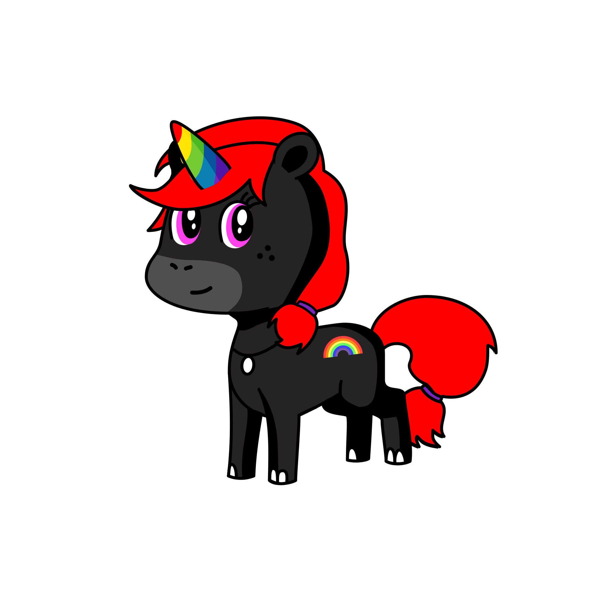 Bingo , the unicorn