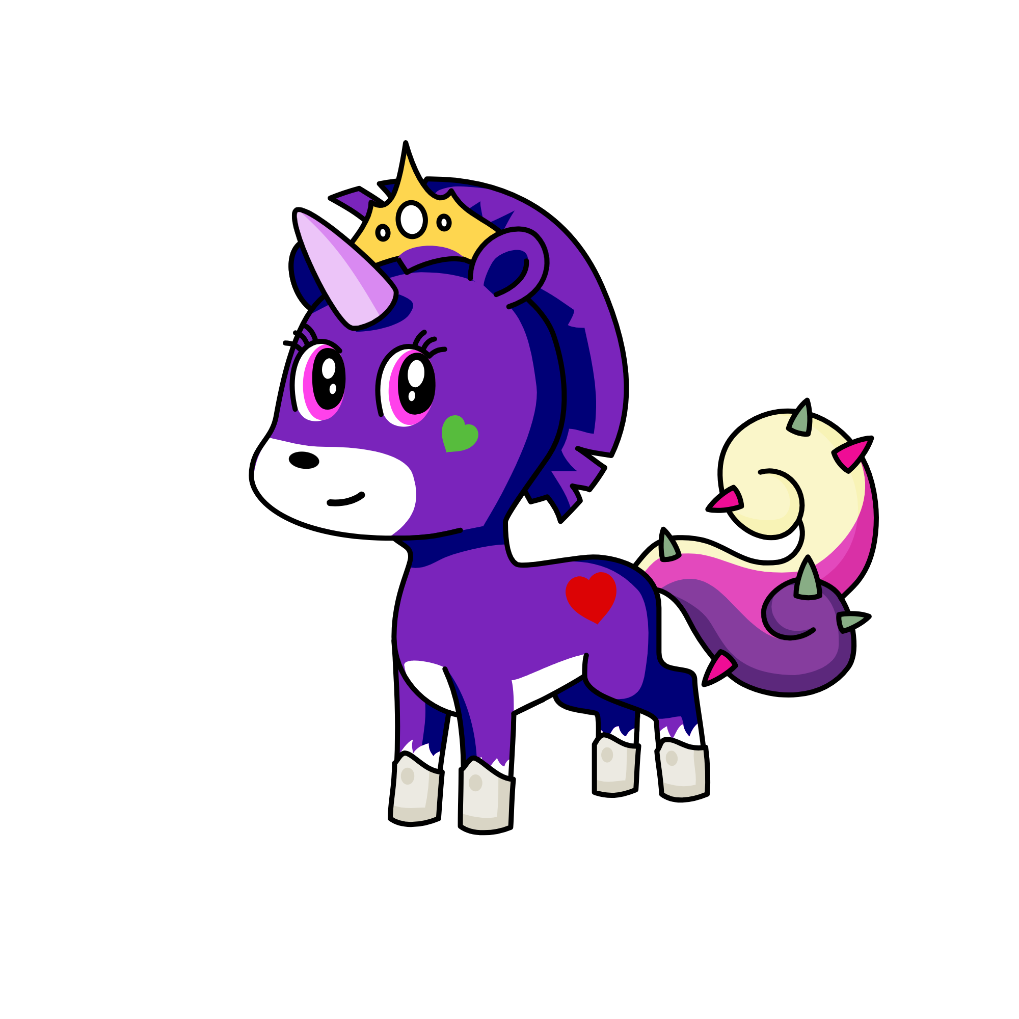 Elsa, the unicorn