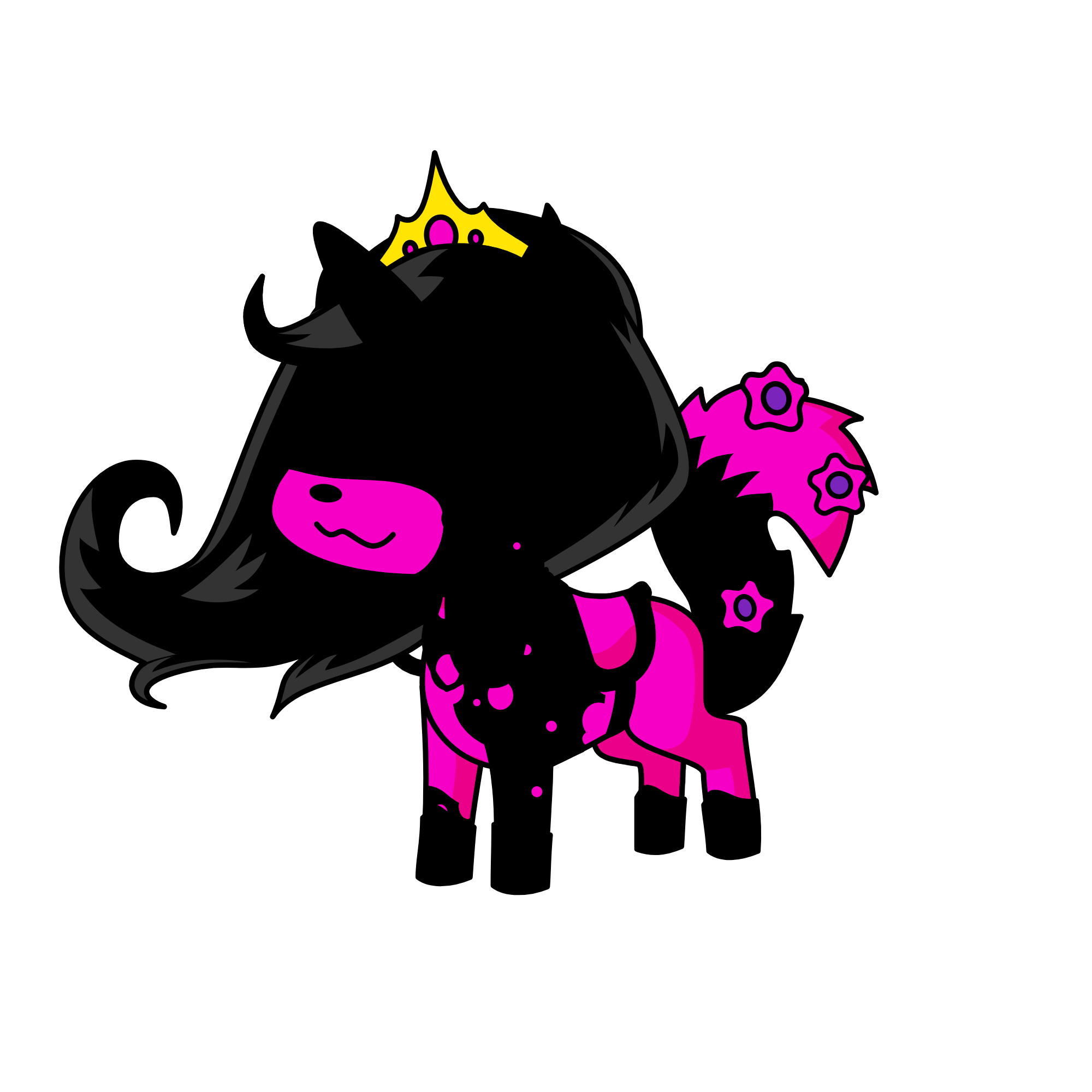 it's the prisses!, the unicorn