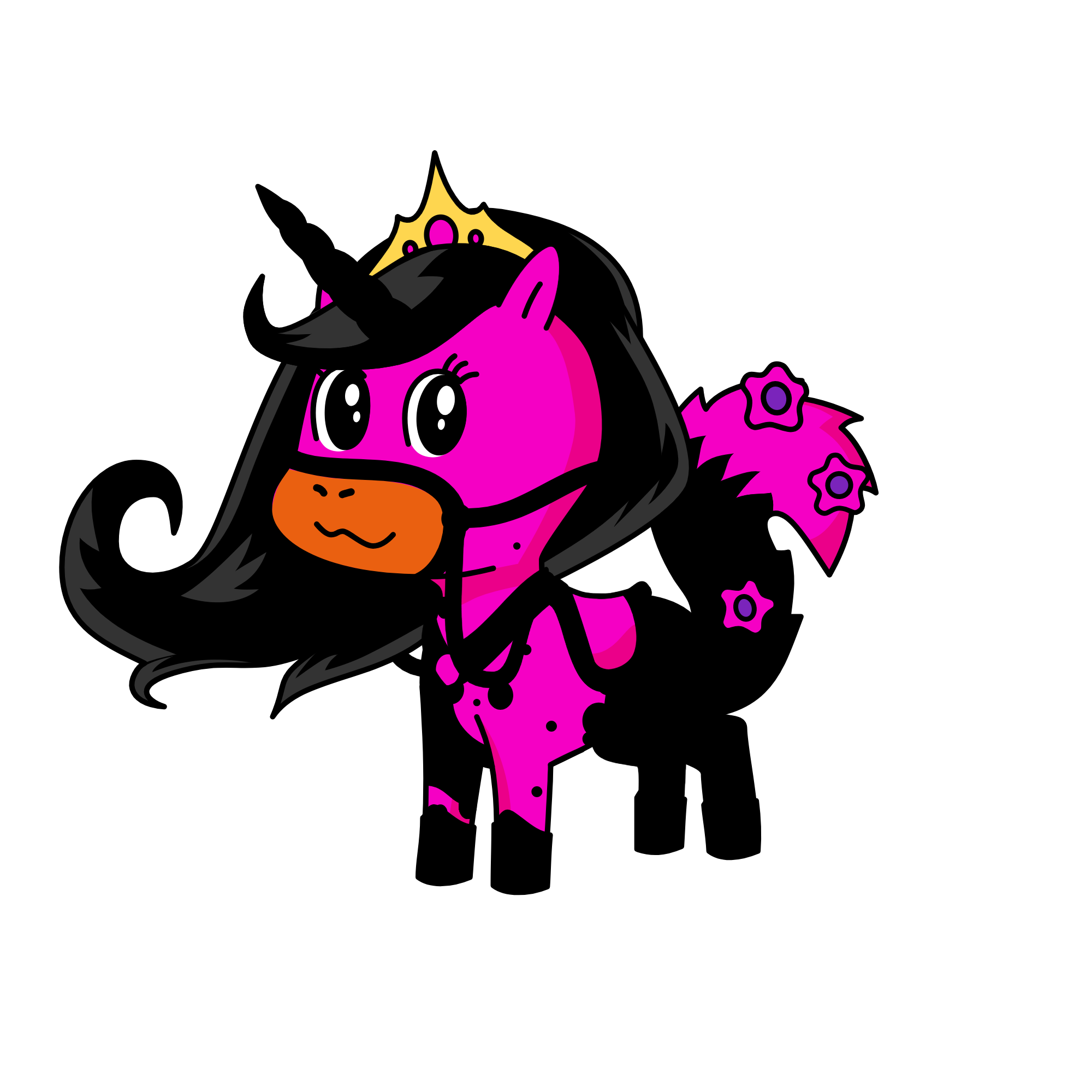 xdfcvb, the unicorn
