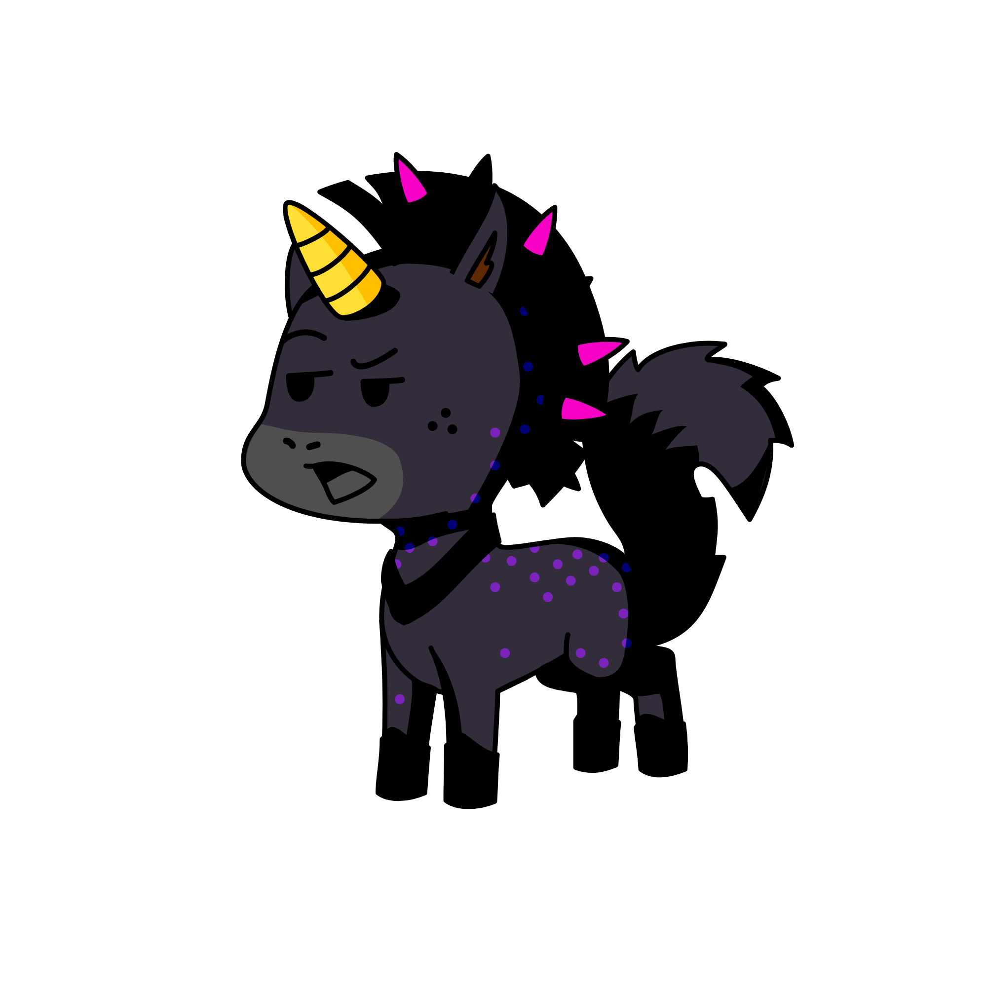 bad uny, the unicorn