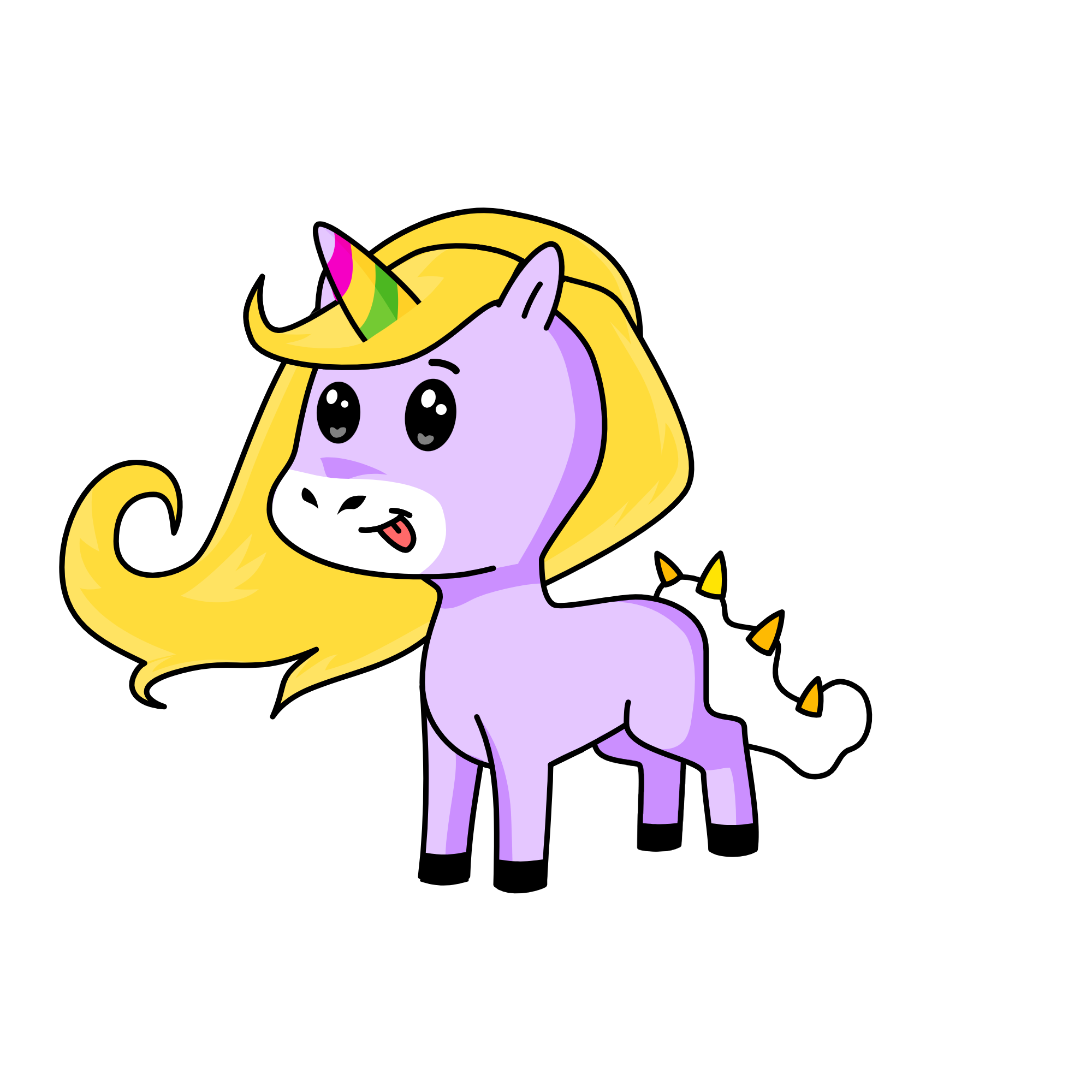 kk, the unicorn