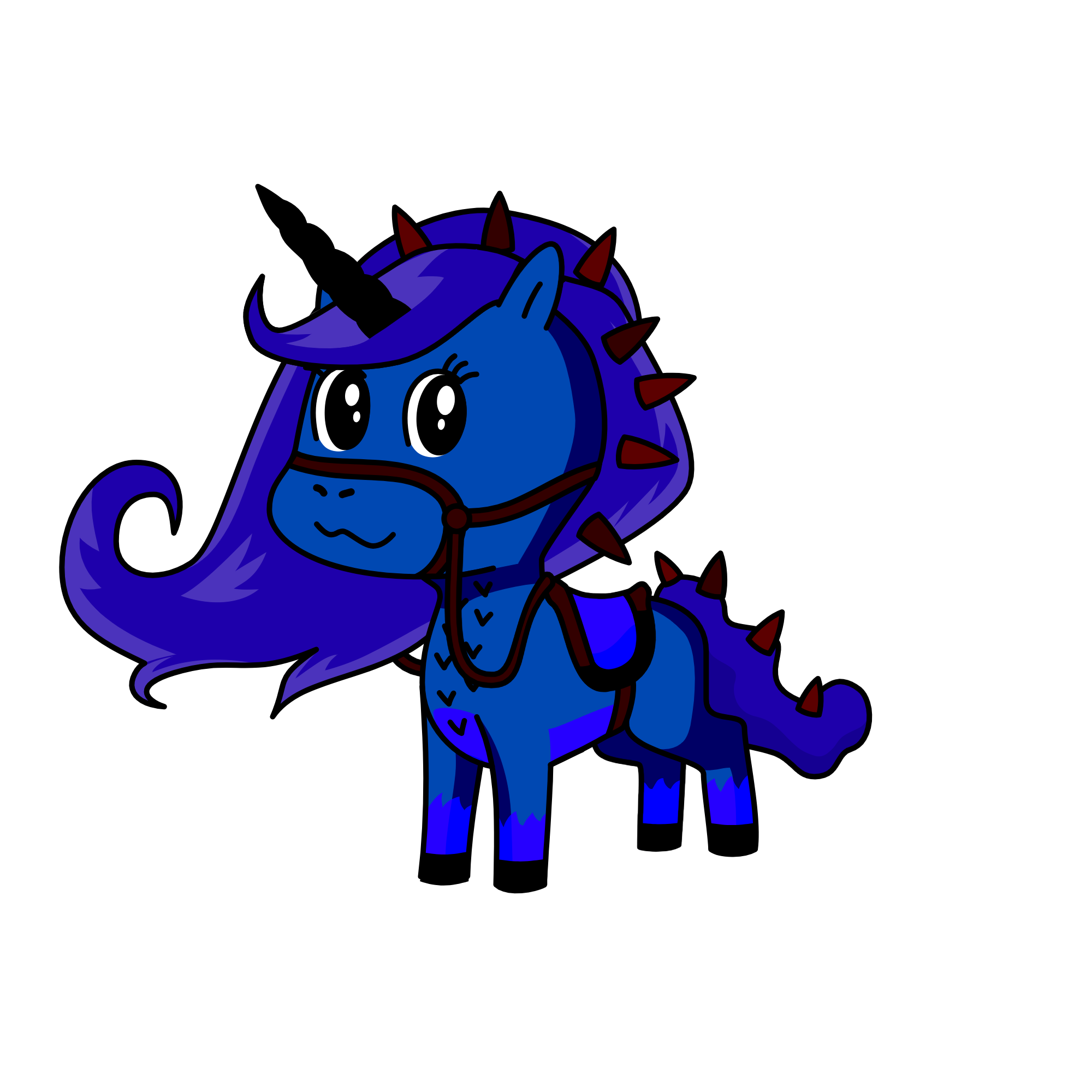 Midnight, the unicorn