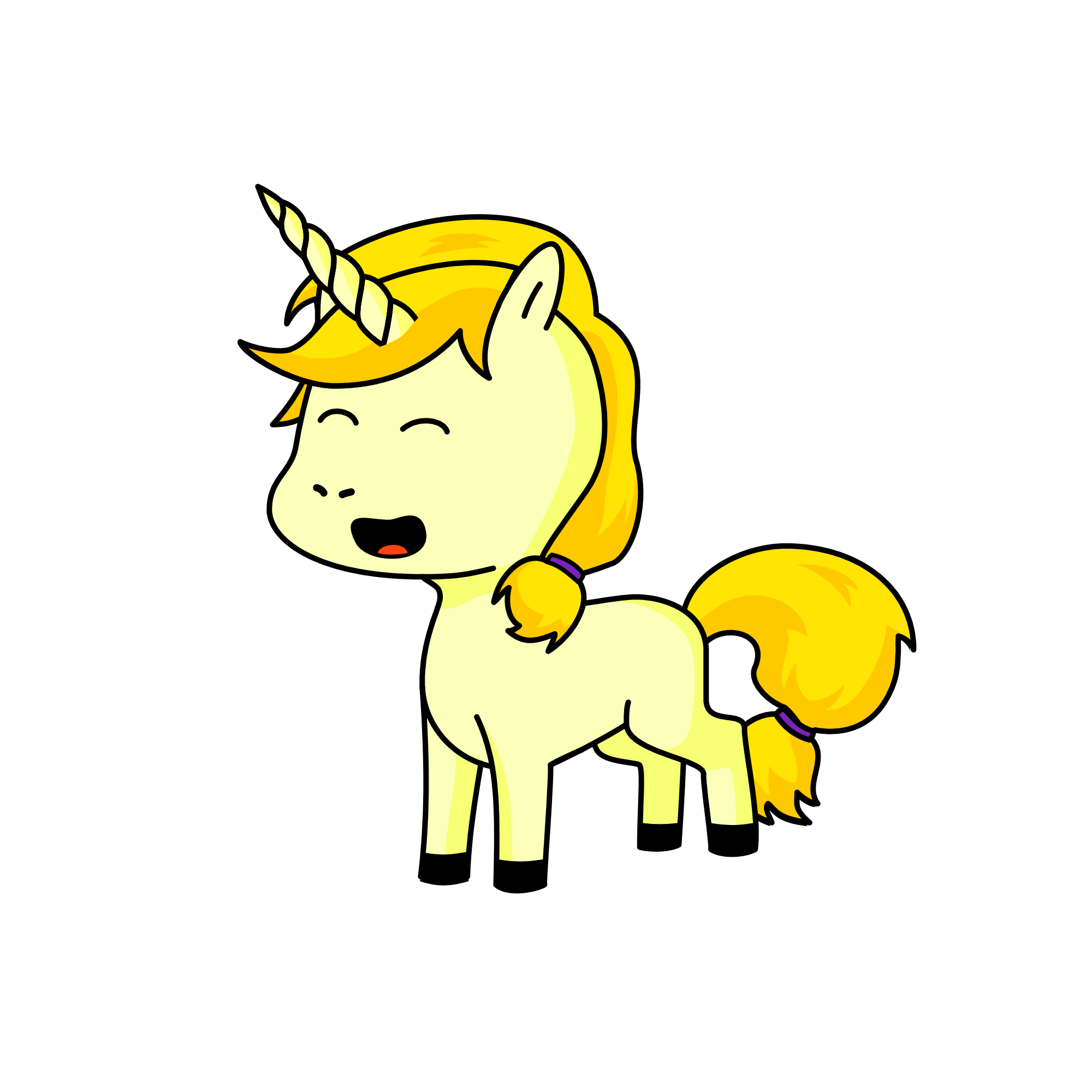 Sunny, the unicorn
