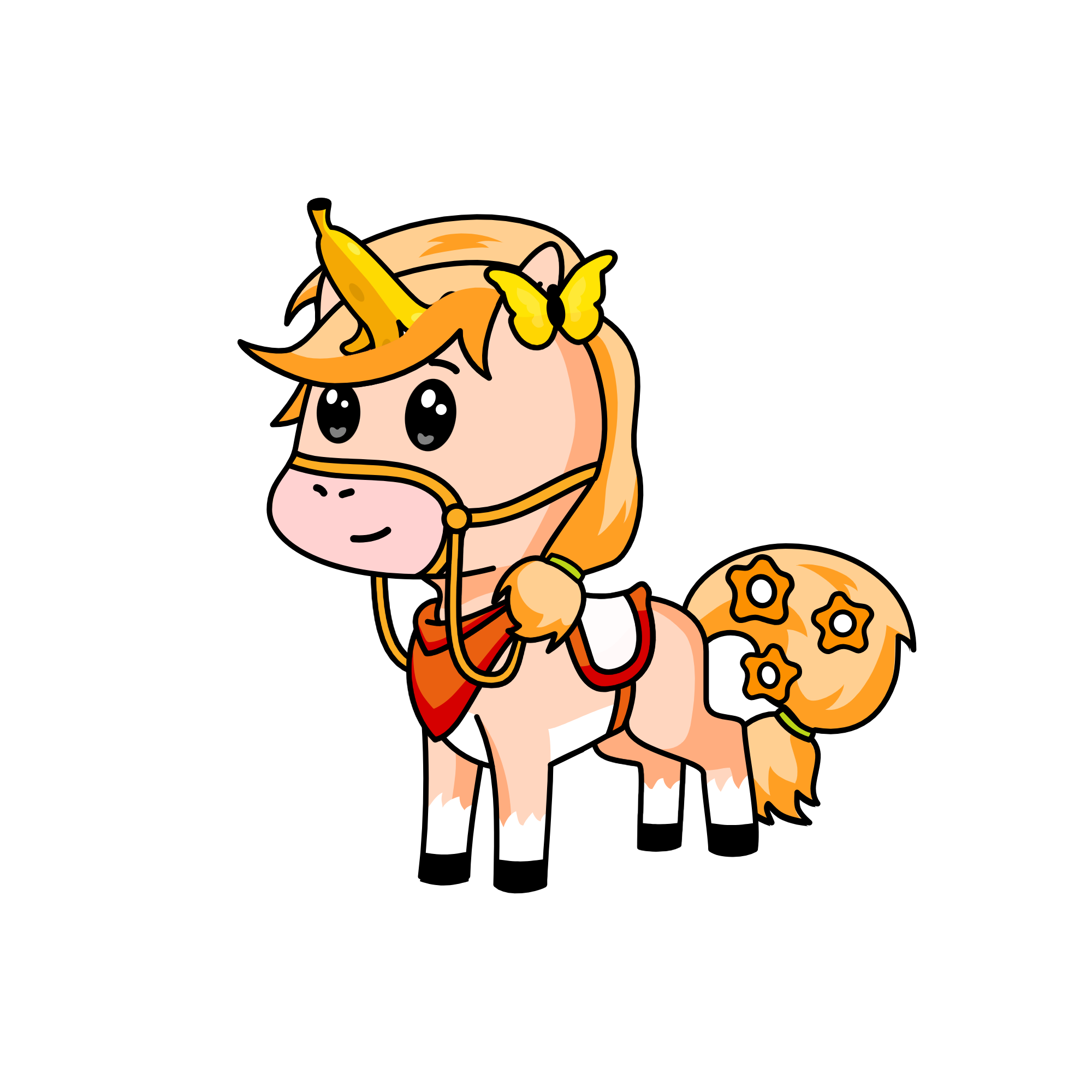 Banana, the unicorn