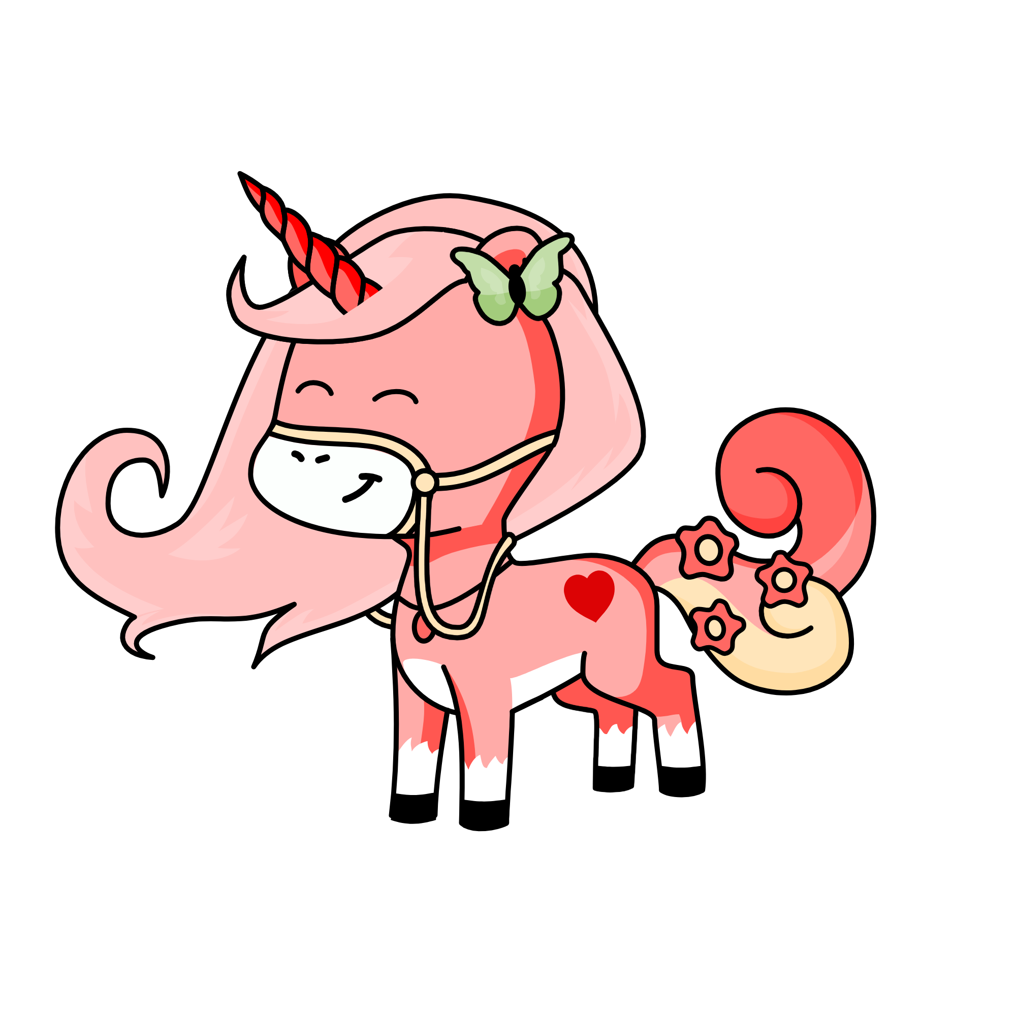 Valentine, the unicorn