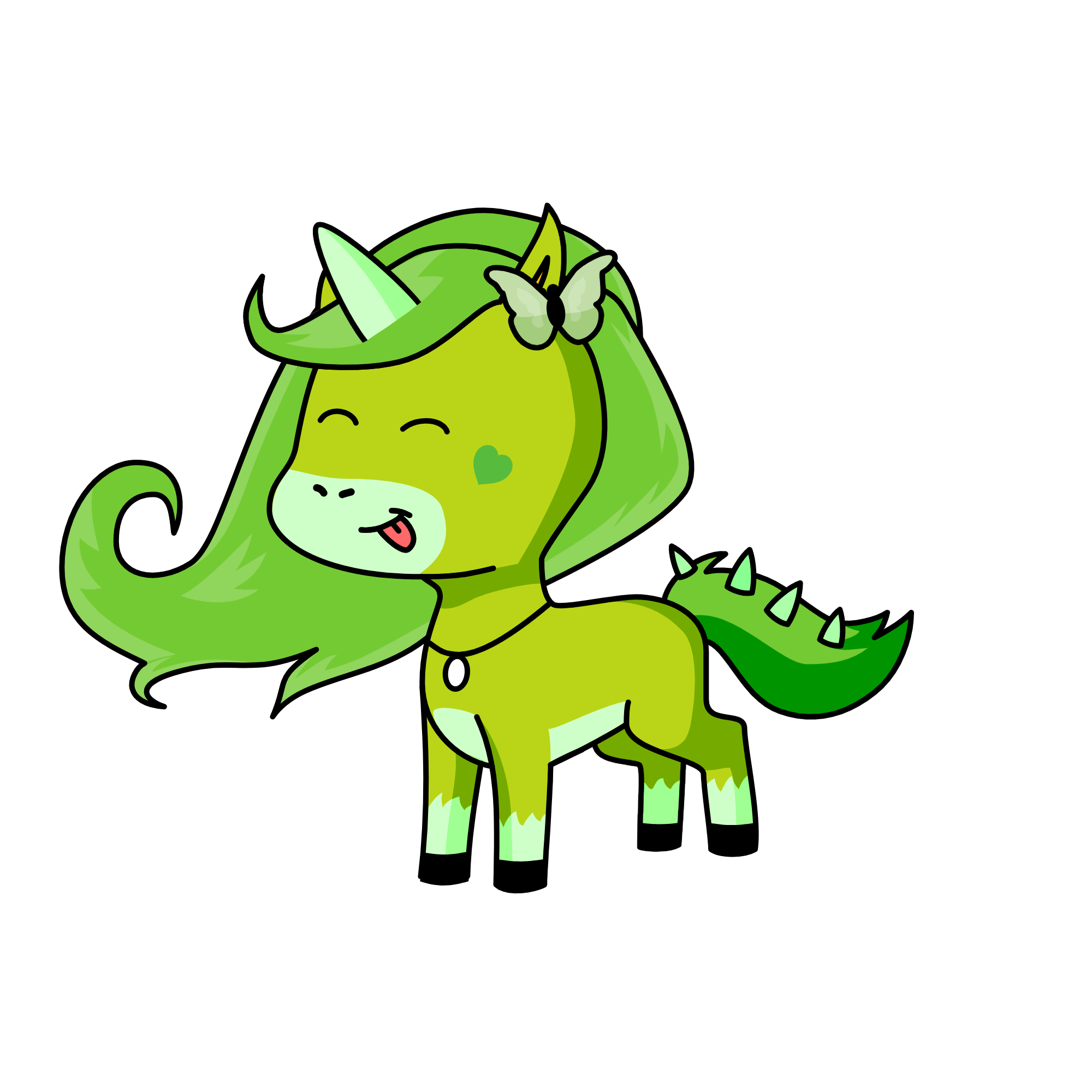 LEAFY , the unicorn