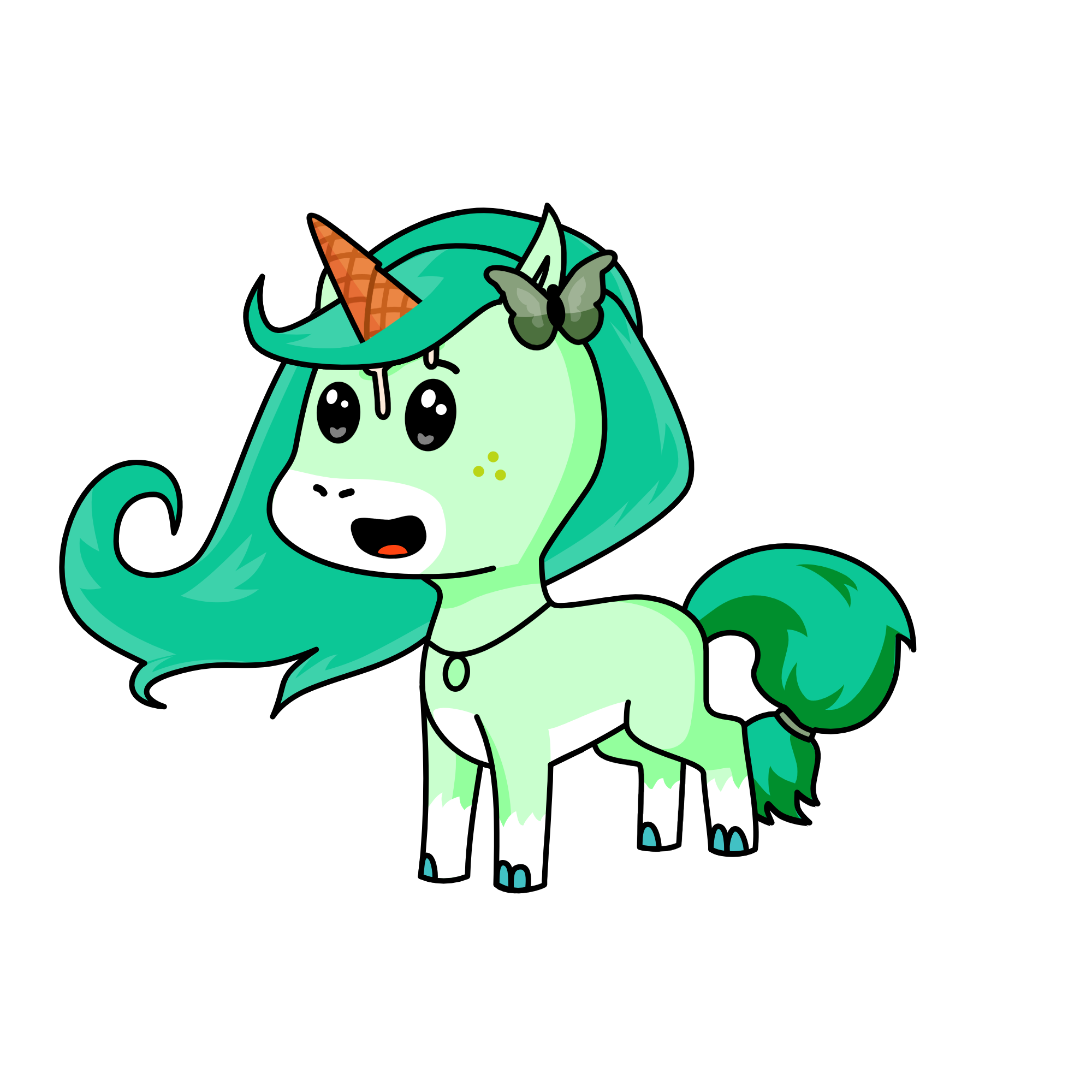 Sage, the unicorn