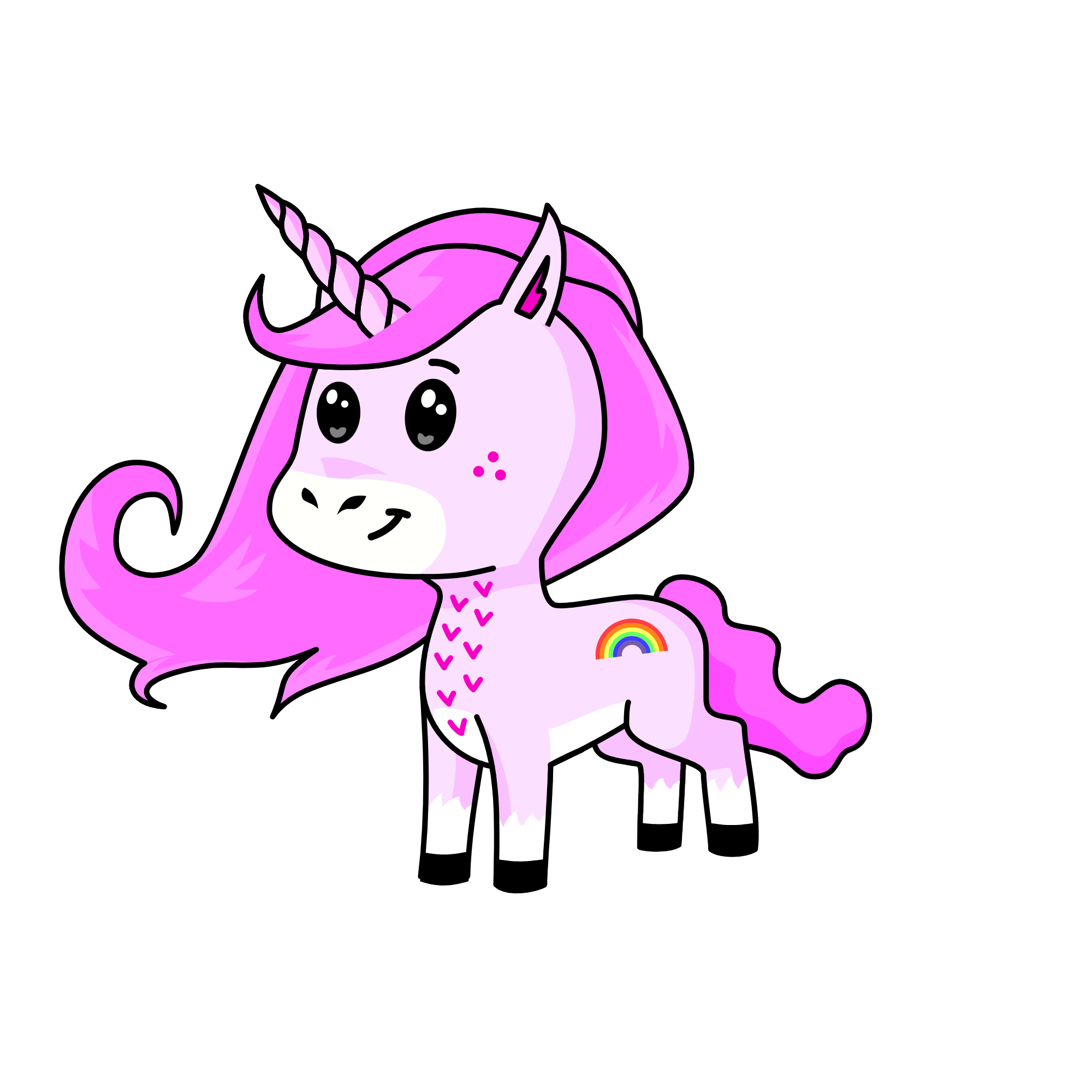 Pinky Pie, the unicorn