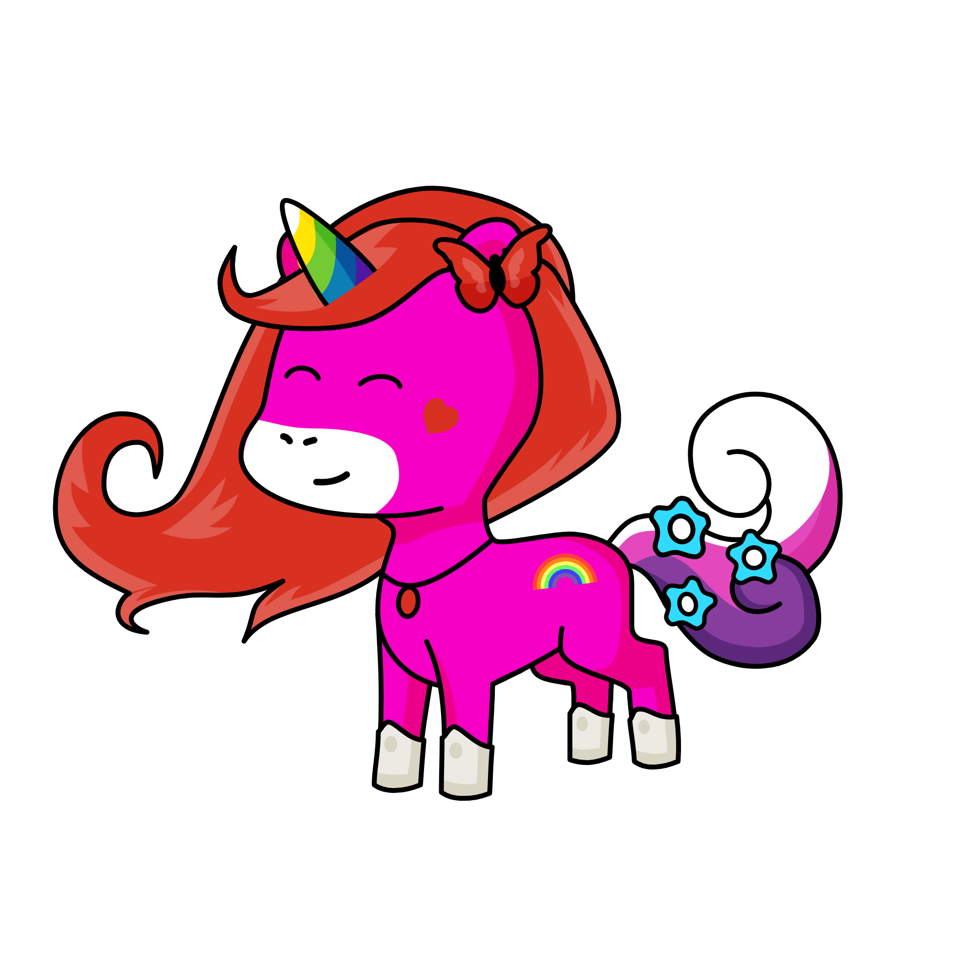 con chuột, the unicorn