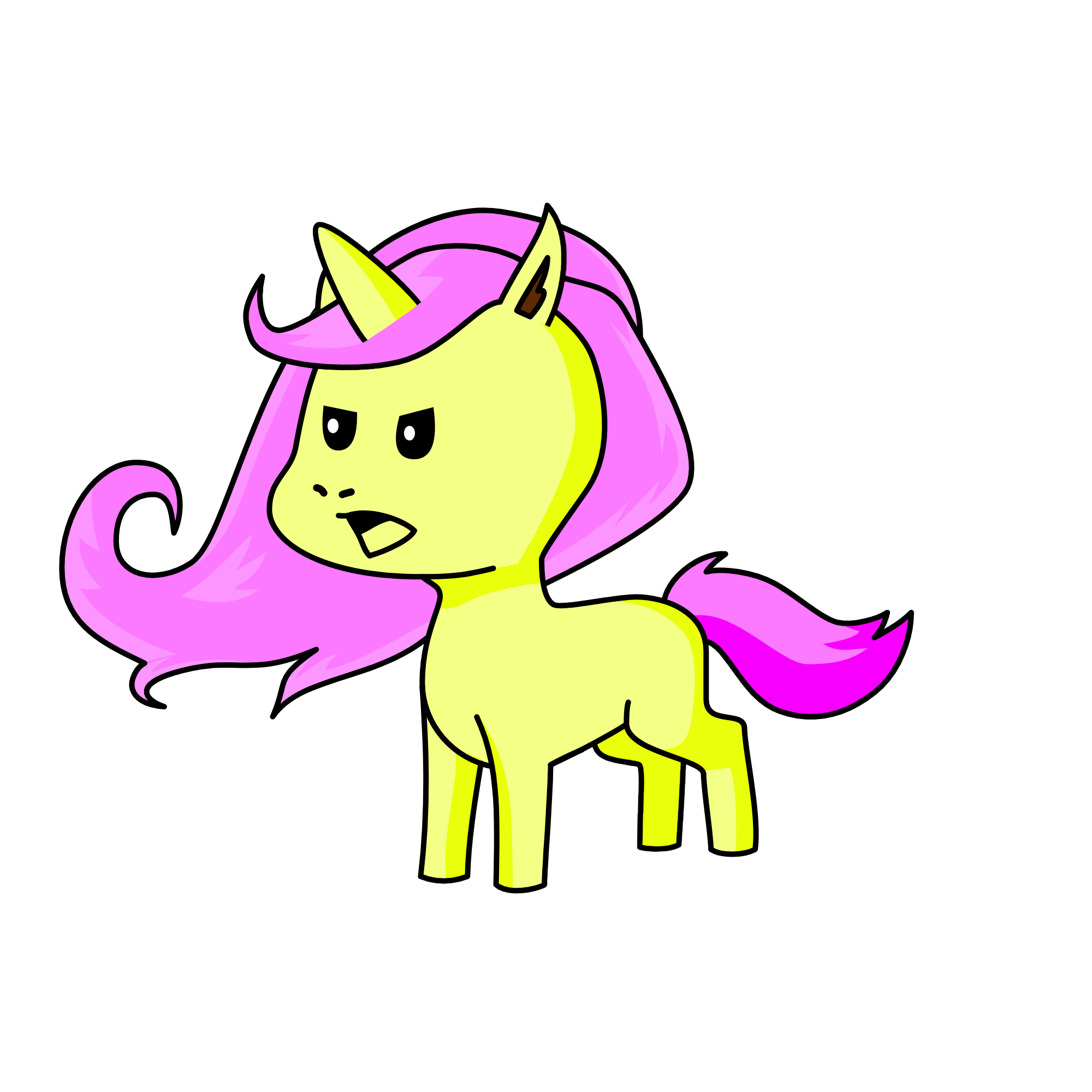 vampire fluttershy, the unicorn