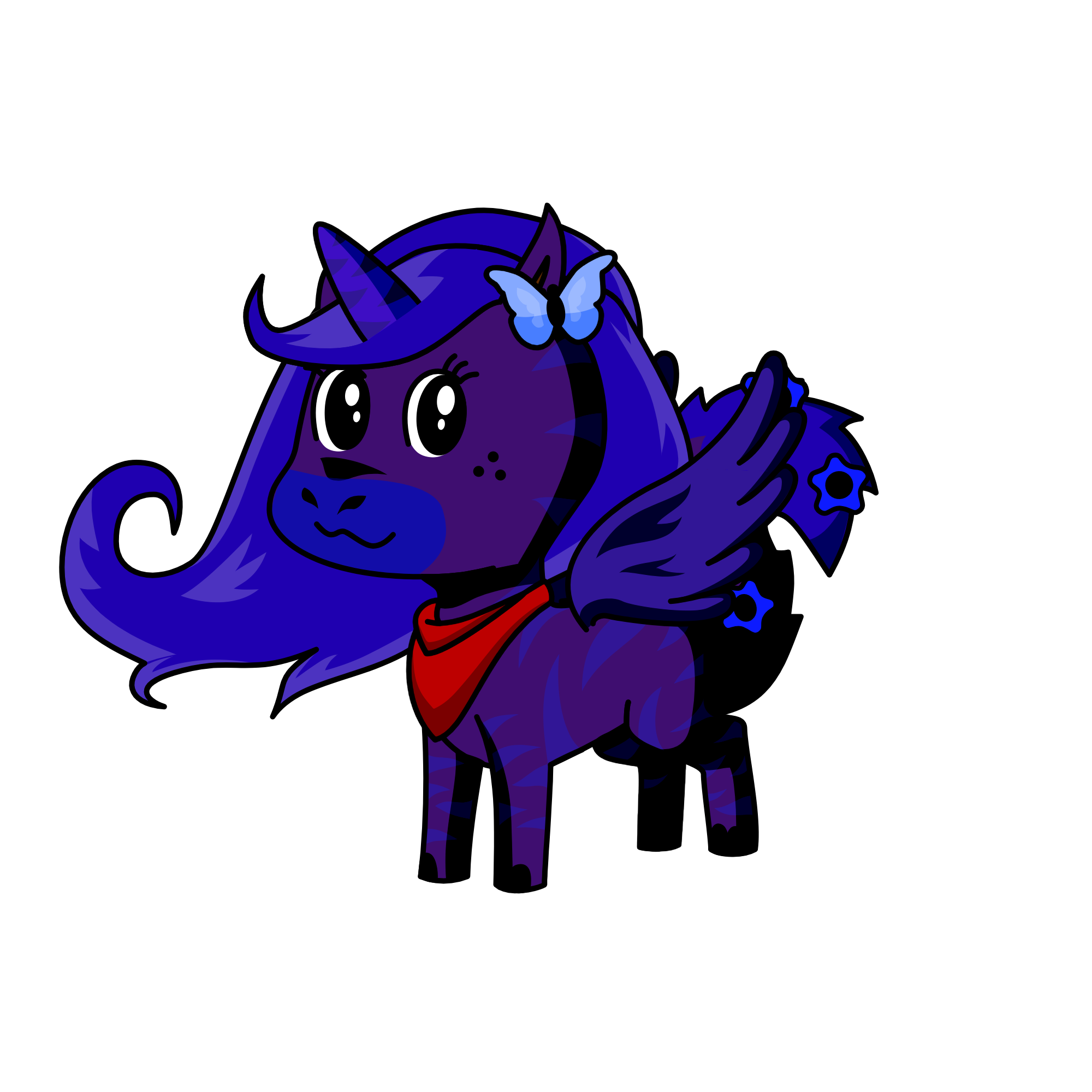 Midnight, the unicorn