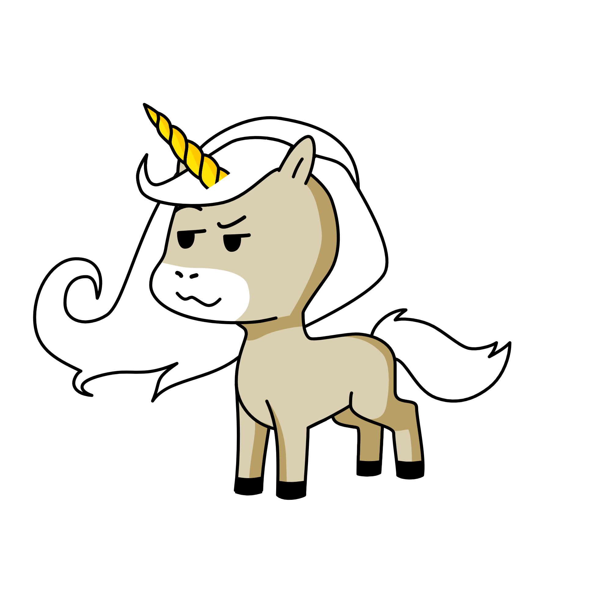 Gertrude , the unicorn