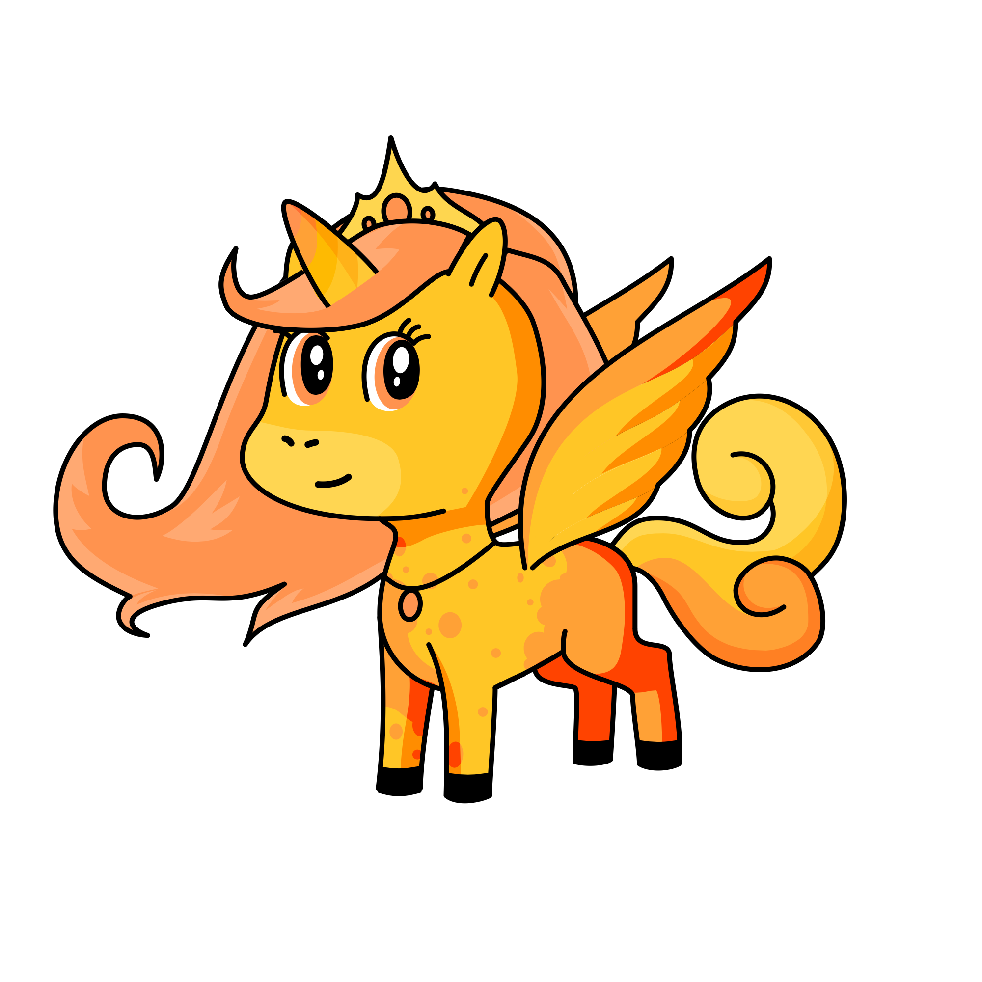 Princess Horizon, the unicorn