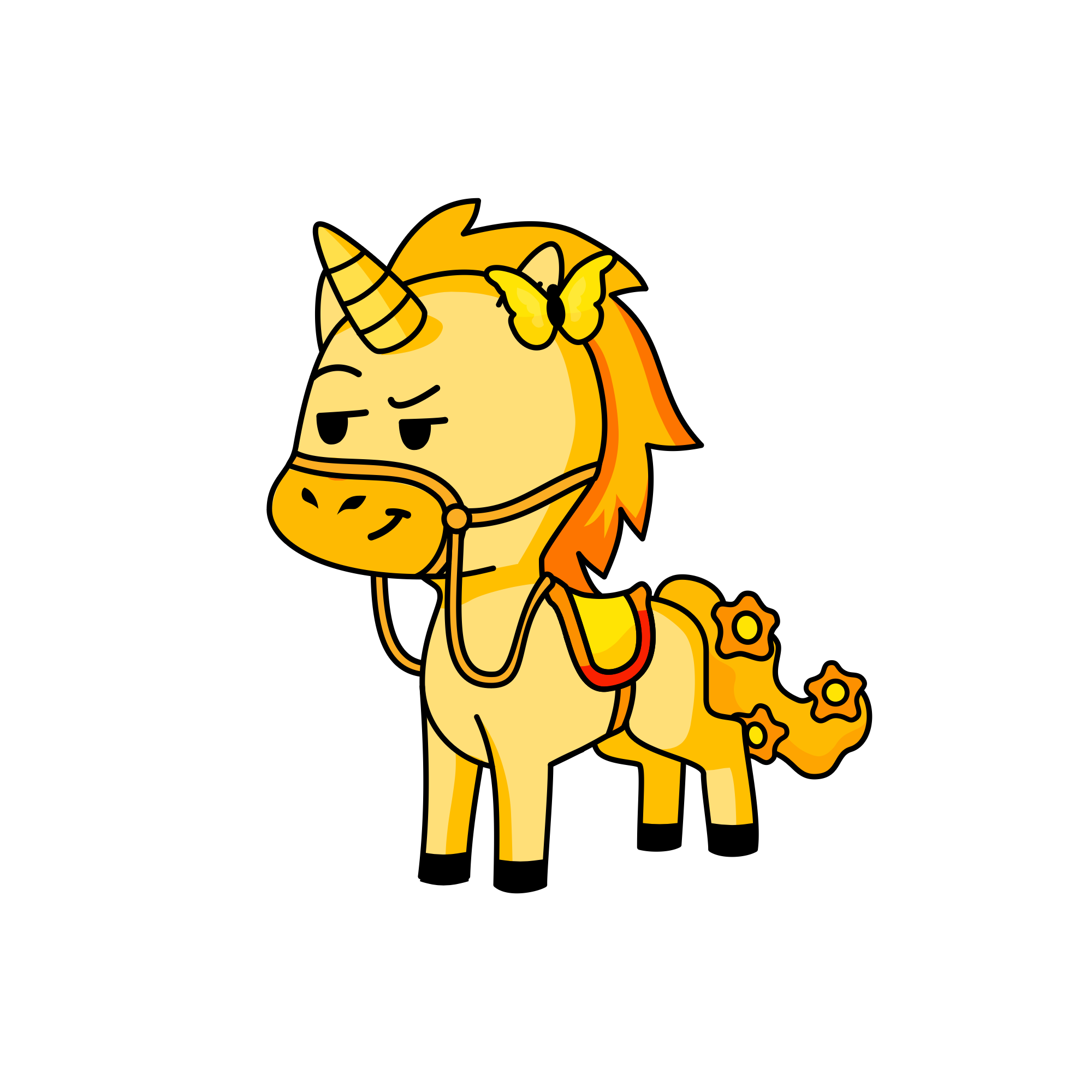 Servant Sunrise, the unicorn