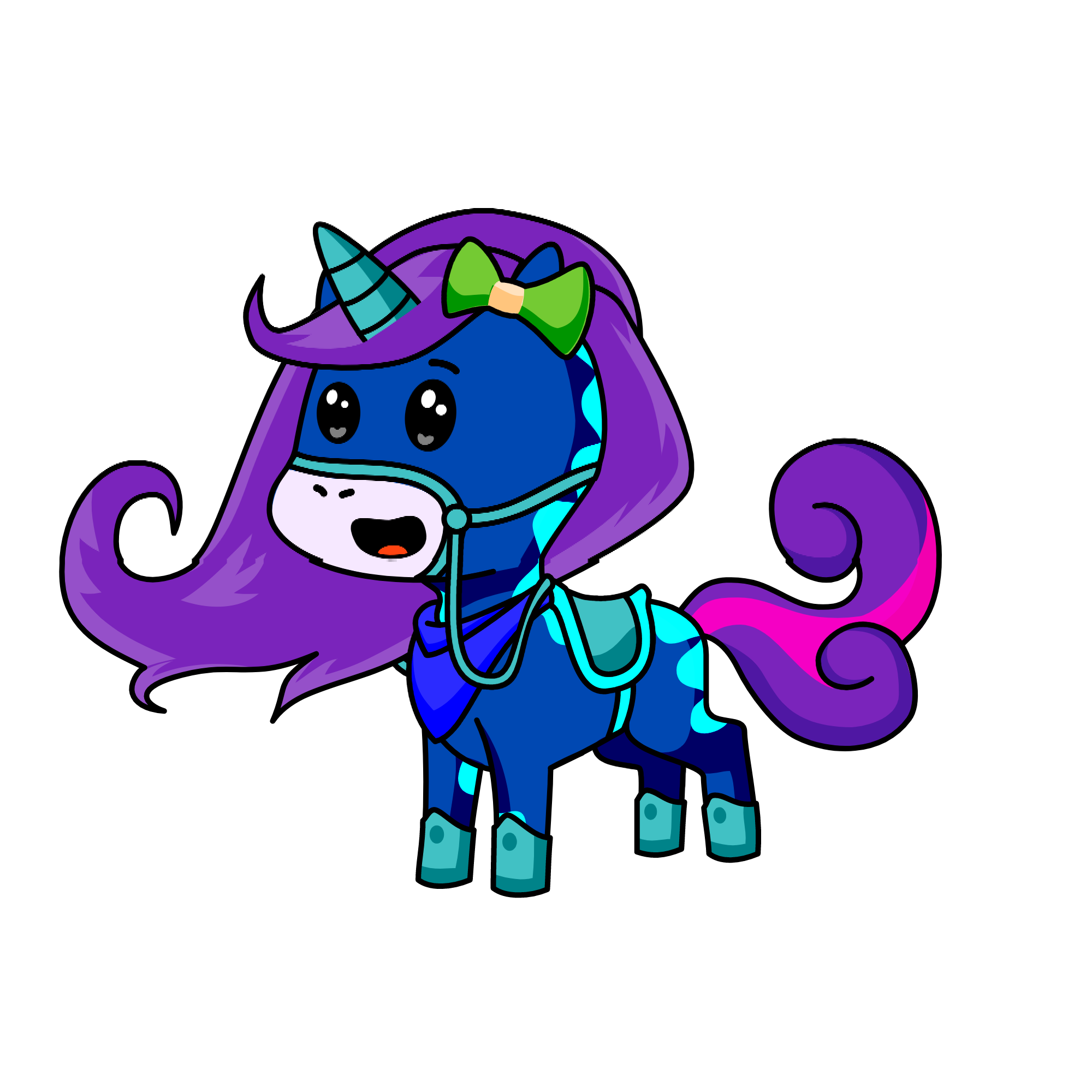 Nightdancer, the unicorn
