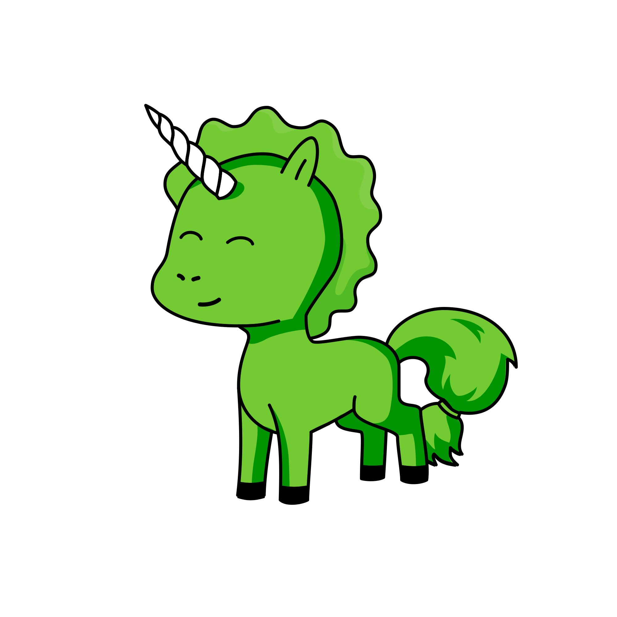 Lord Spendid Humility , the unicorn