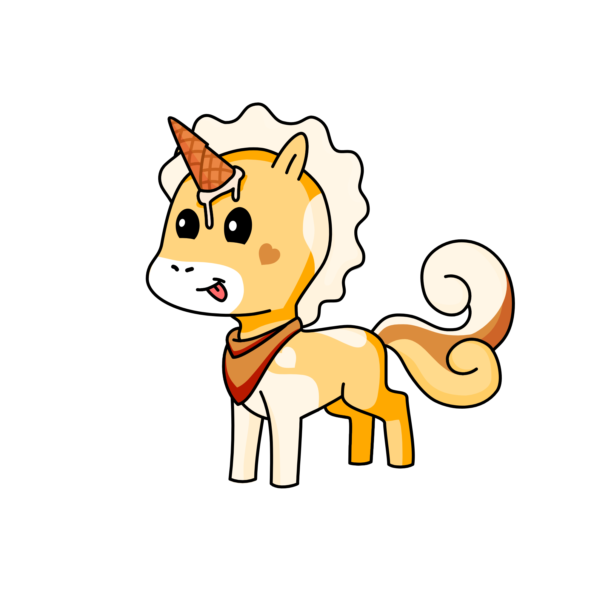 Ice Cream, the unicorn