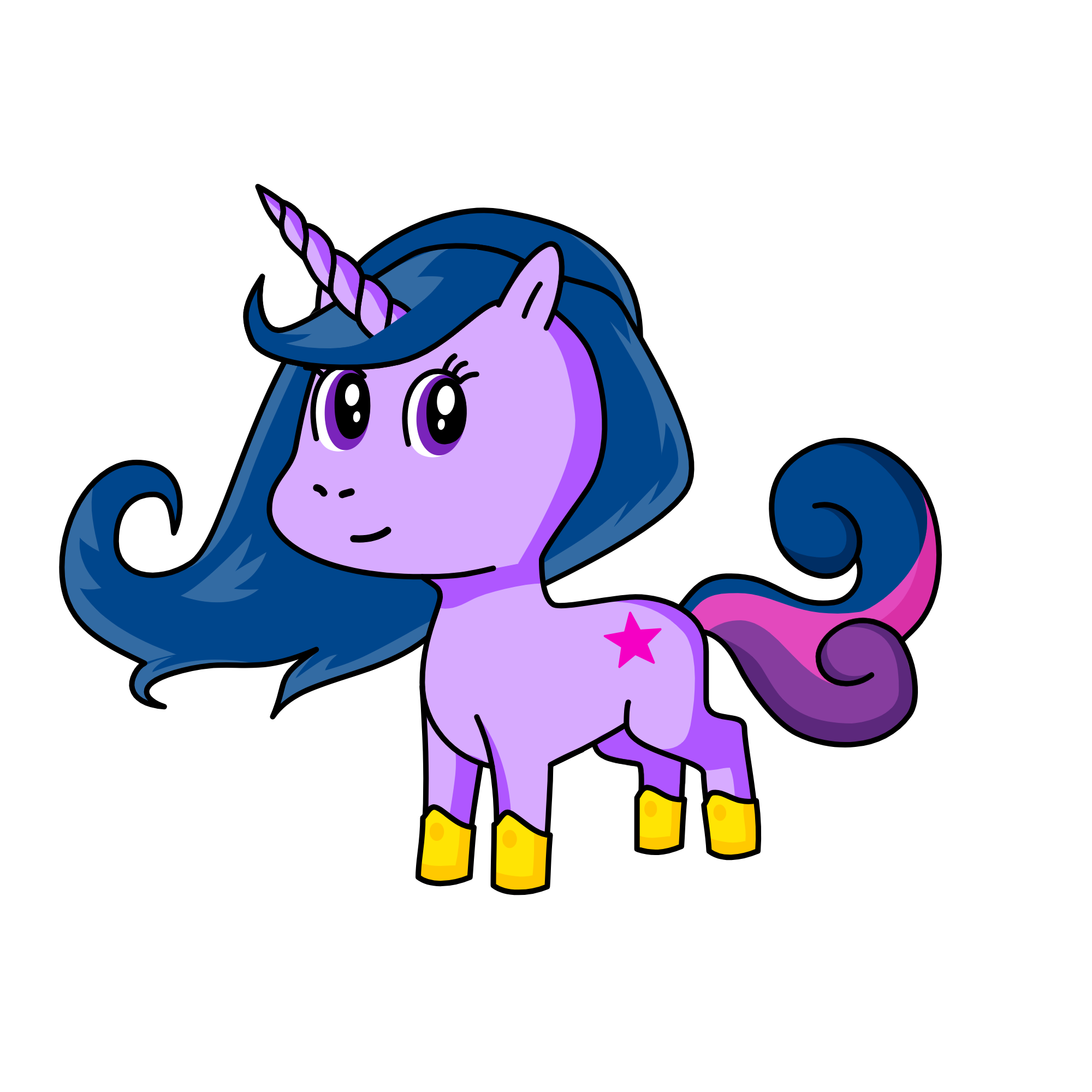 Twilight Sparkle, the unicorn
