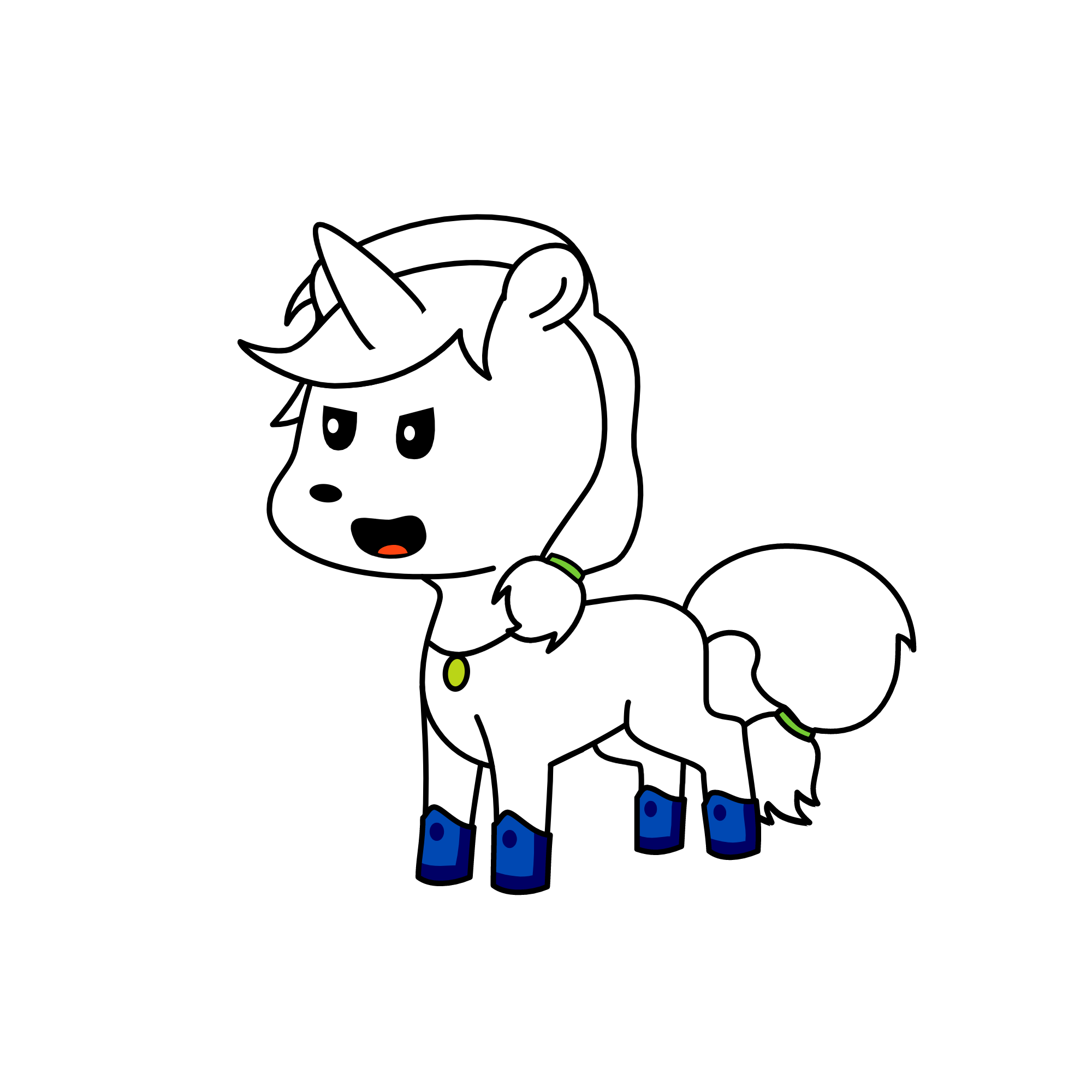 kjfksa jdf, the unicorn