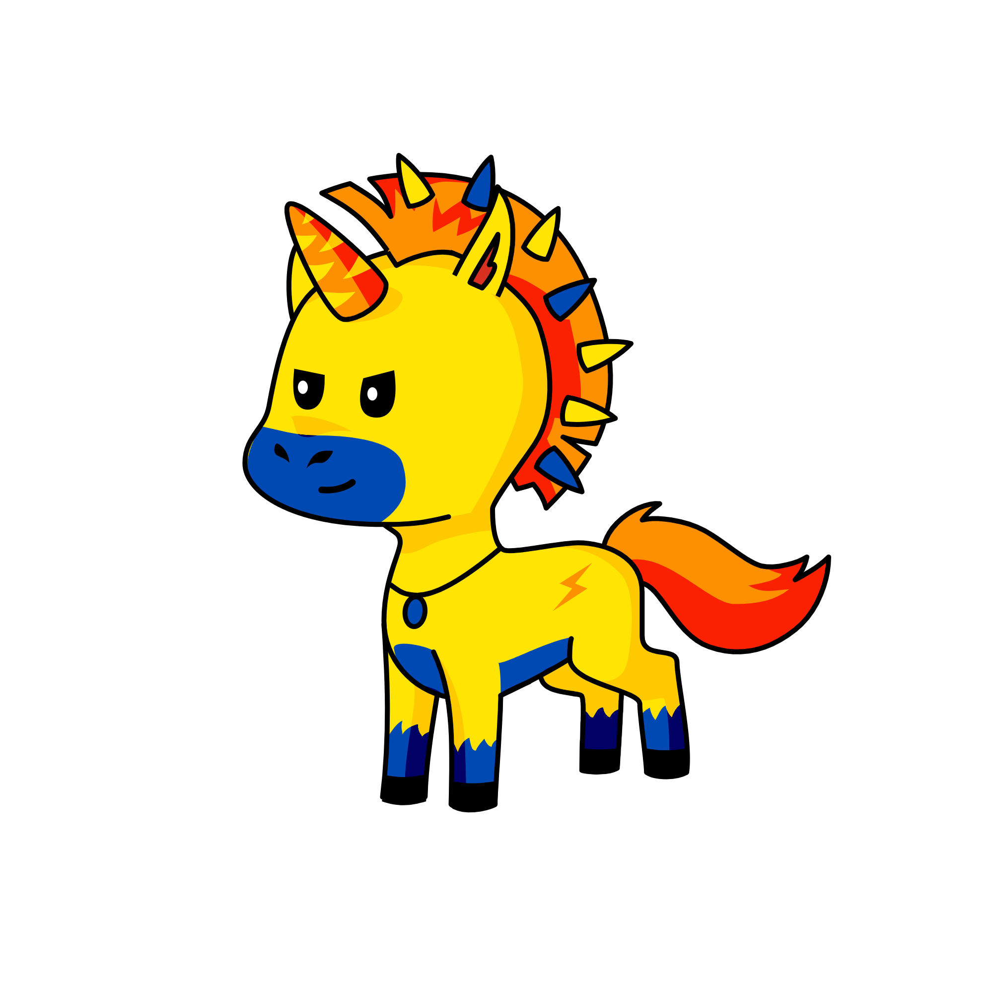 Spitfire, the unicorn