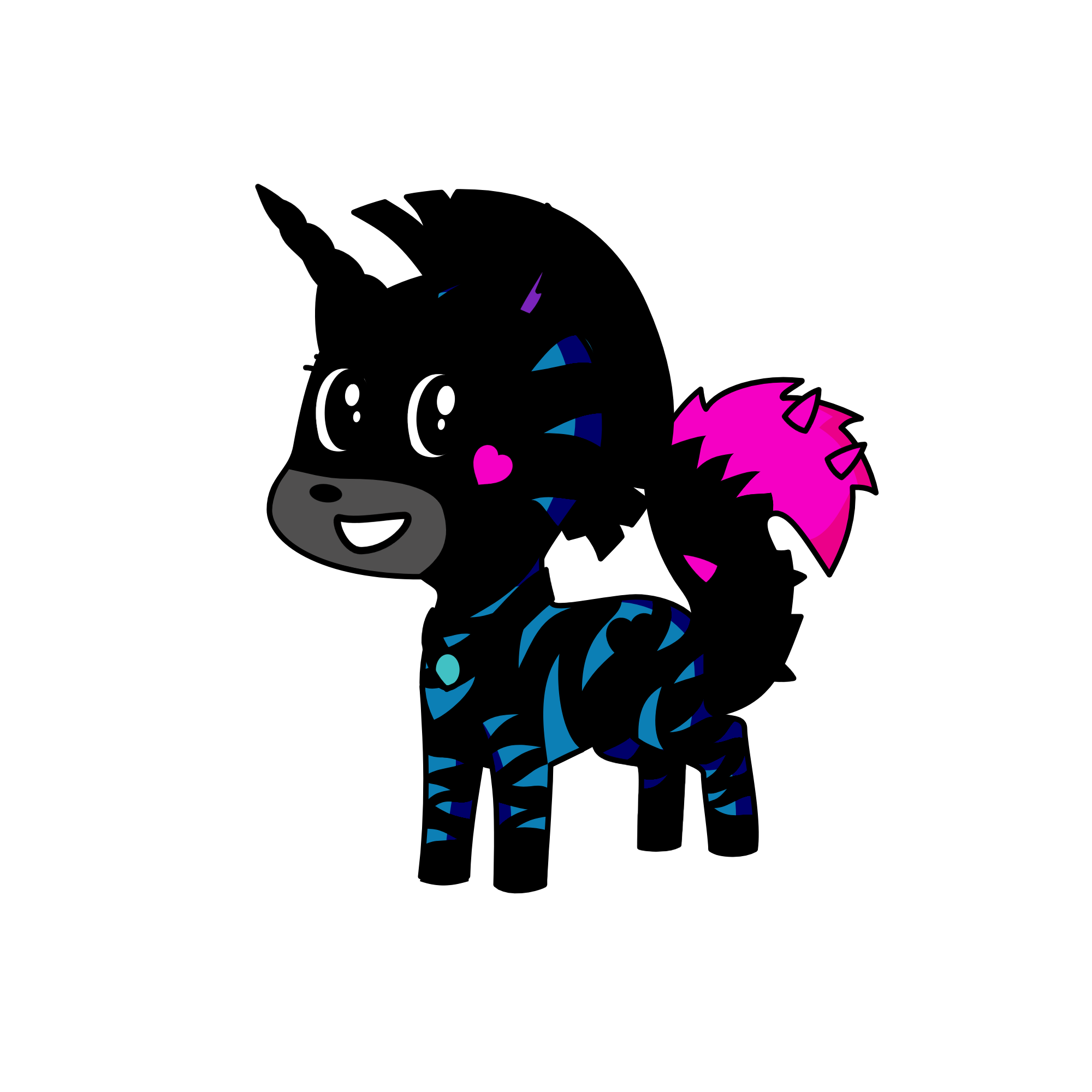 Moonbow, the unicorn