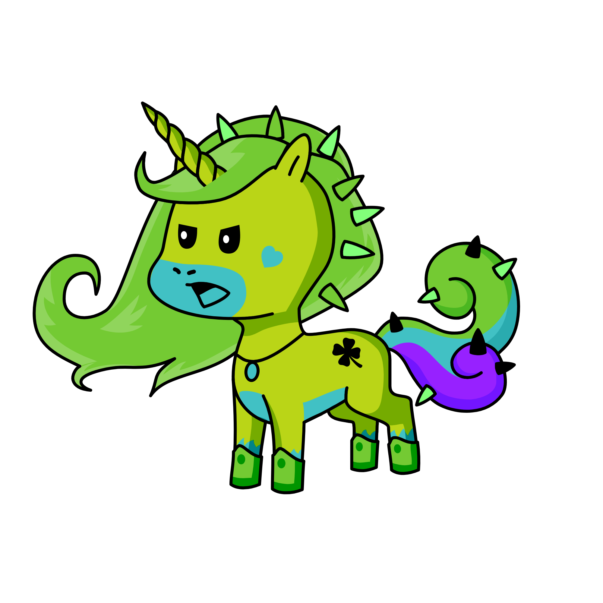 Leafstar, the unicorn