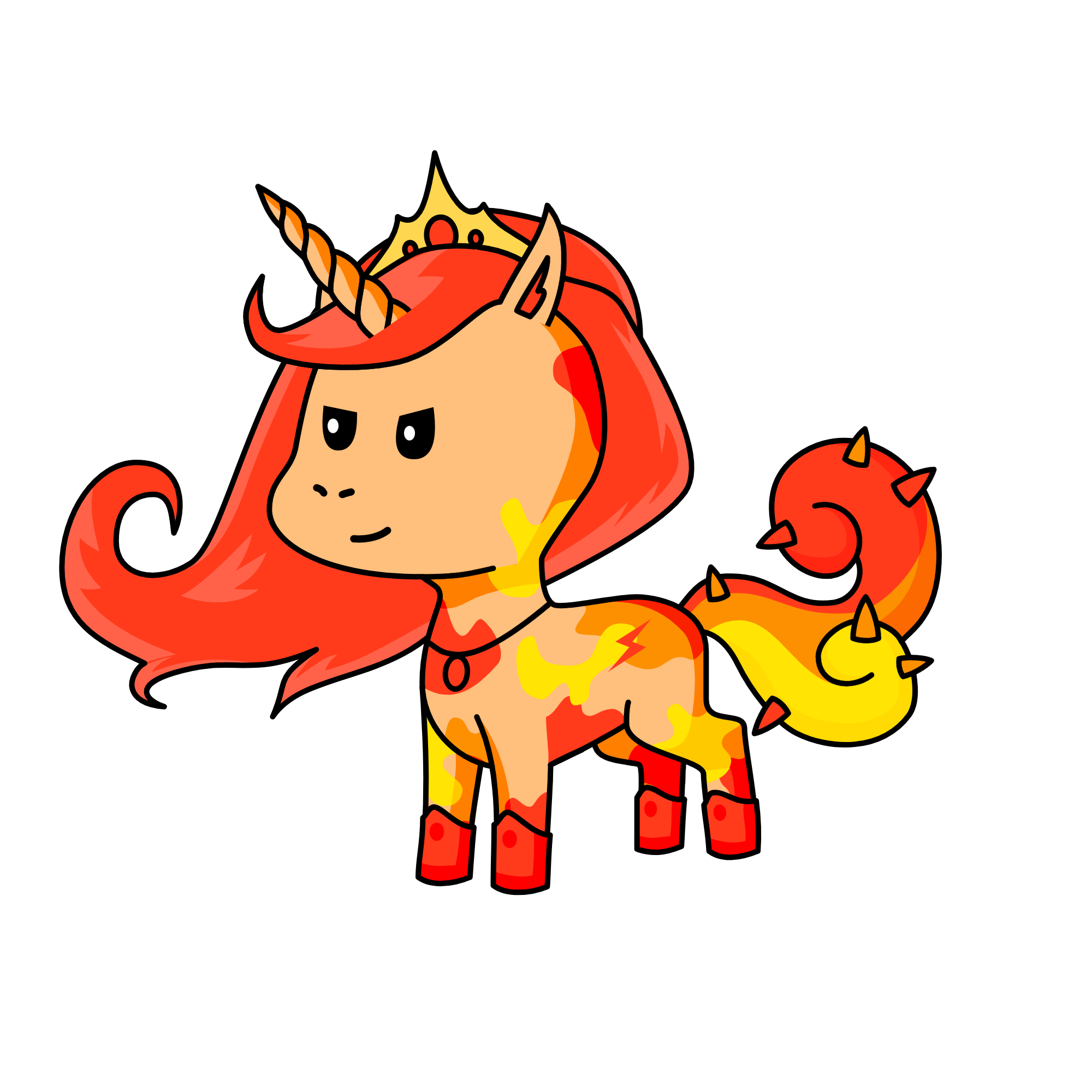 Firestar, the unicorn