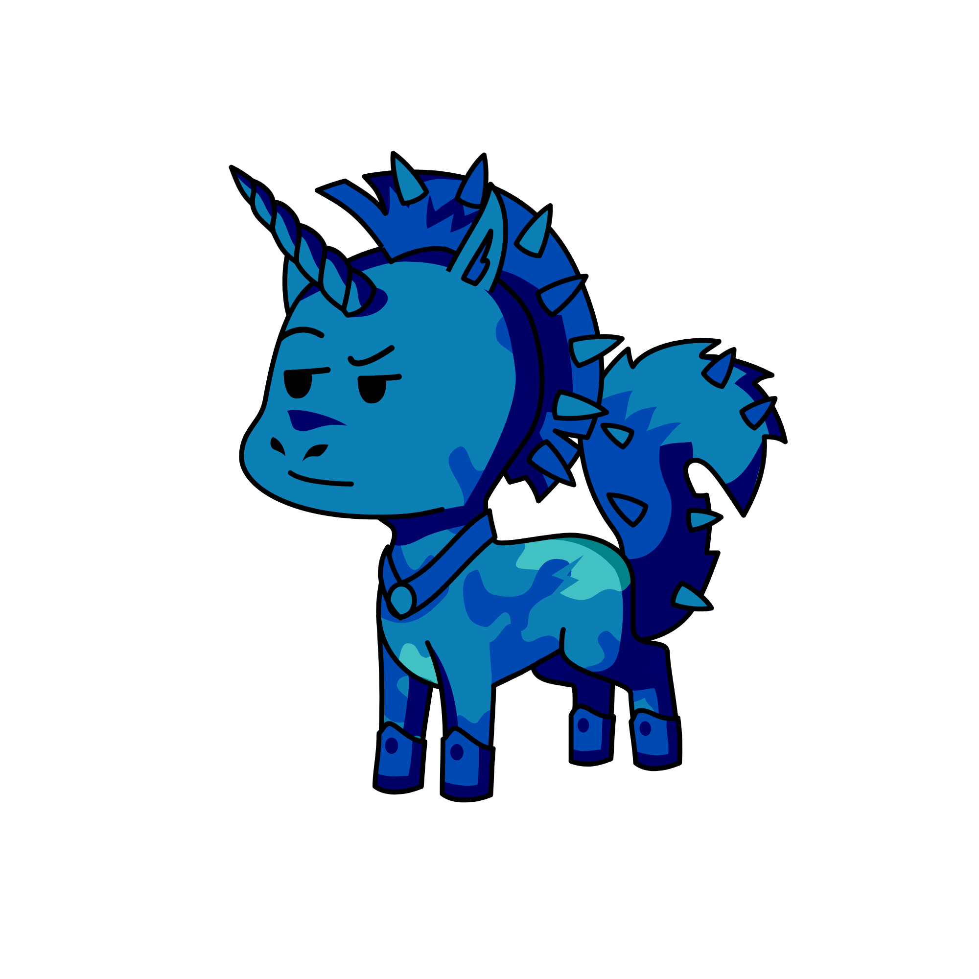 Shadowstar, the unicorn