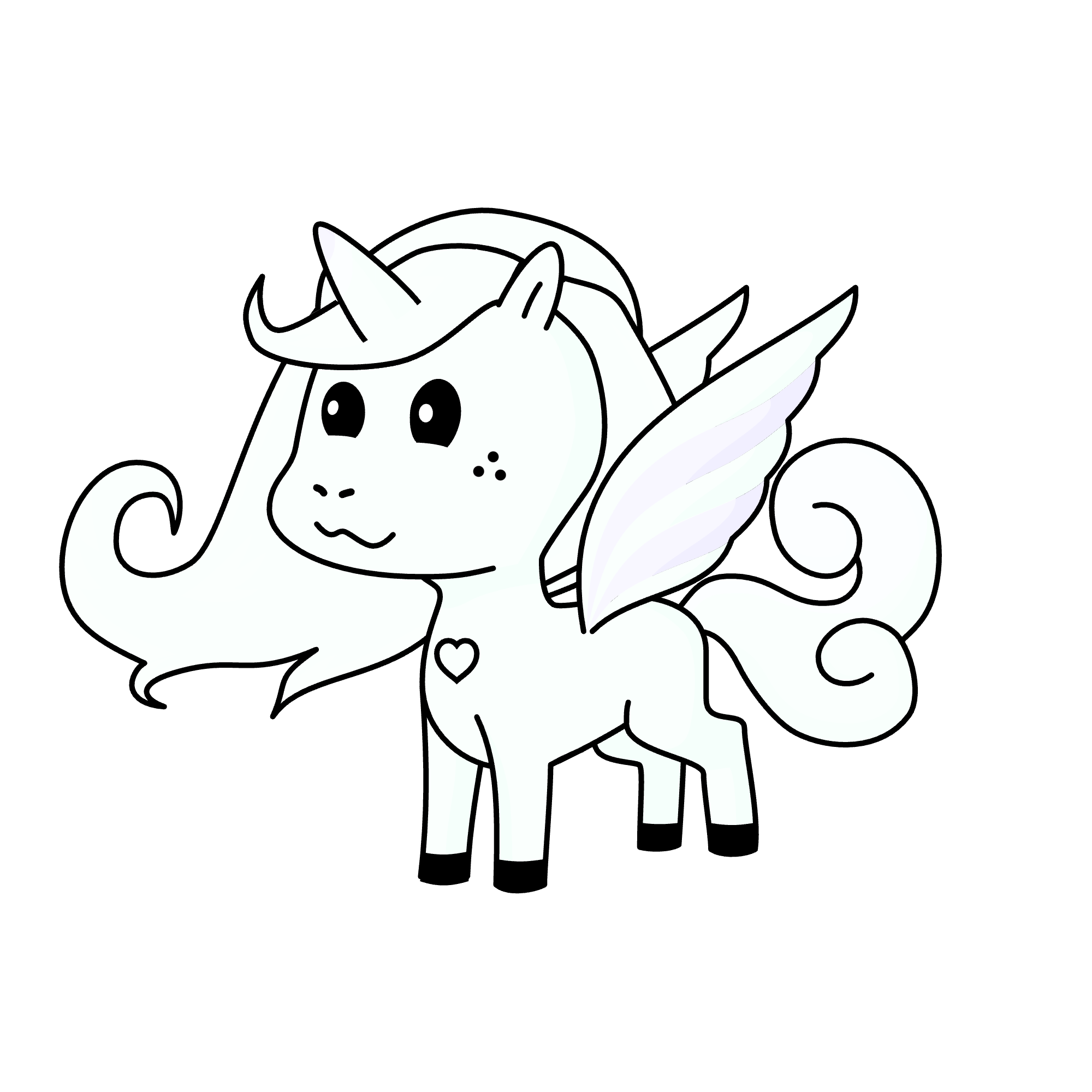 fluffy, the unicorn