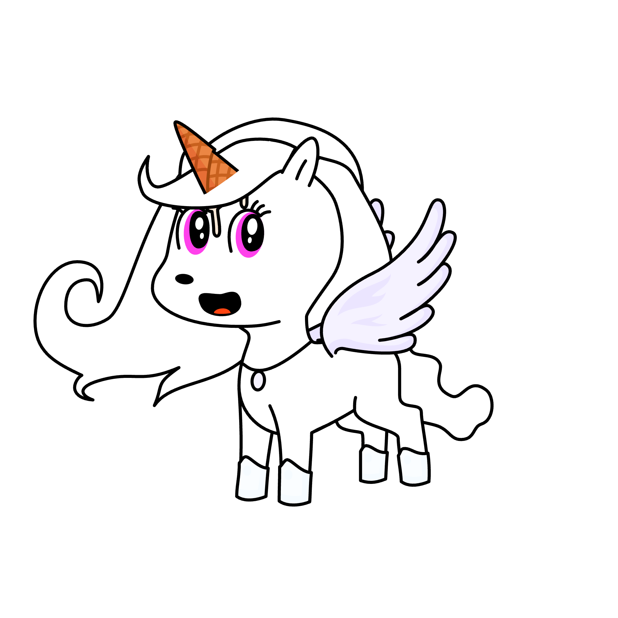ice cream, the unicorn