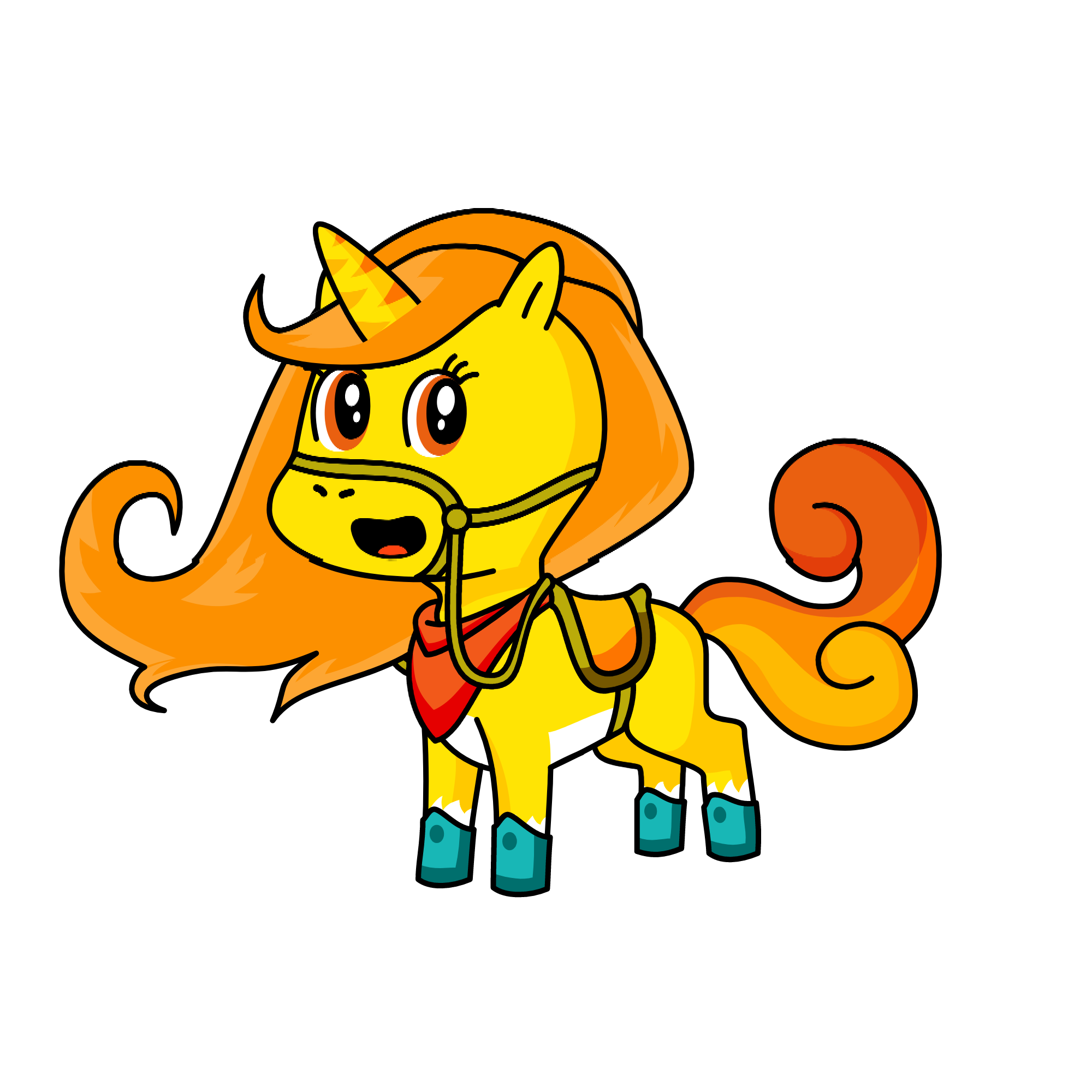 Sunstrider, the unicorn