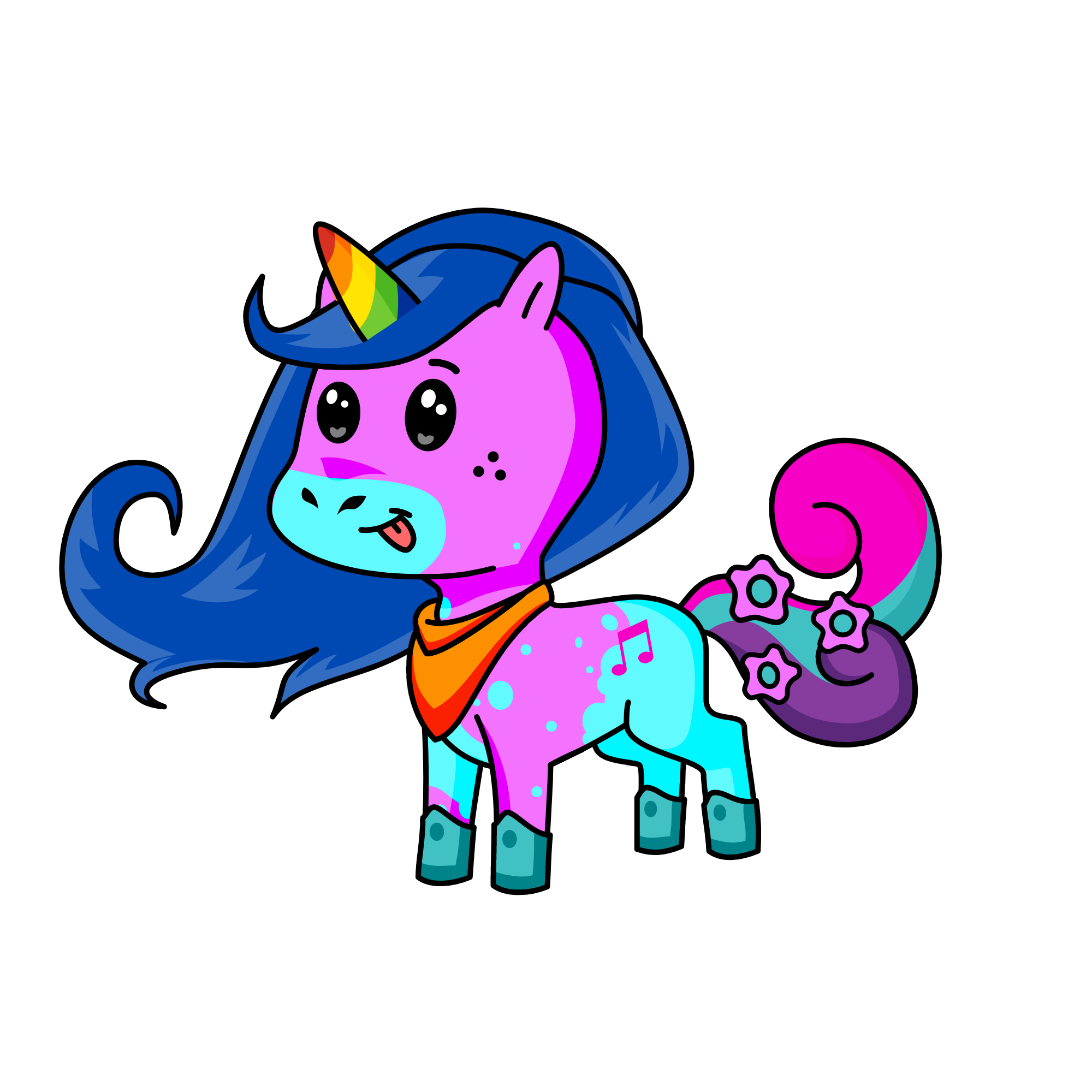 snowcone, the unicorn