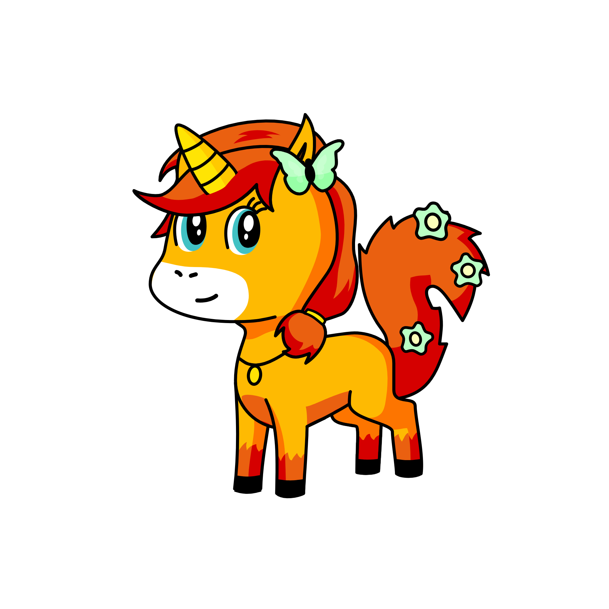Poppy, the unicorn