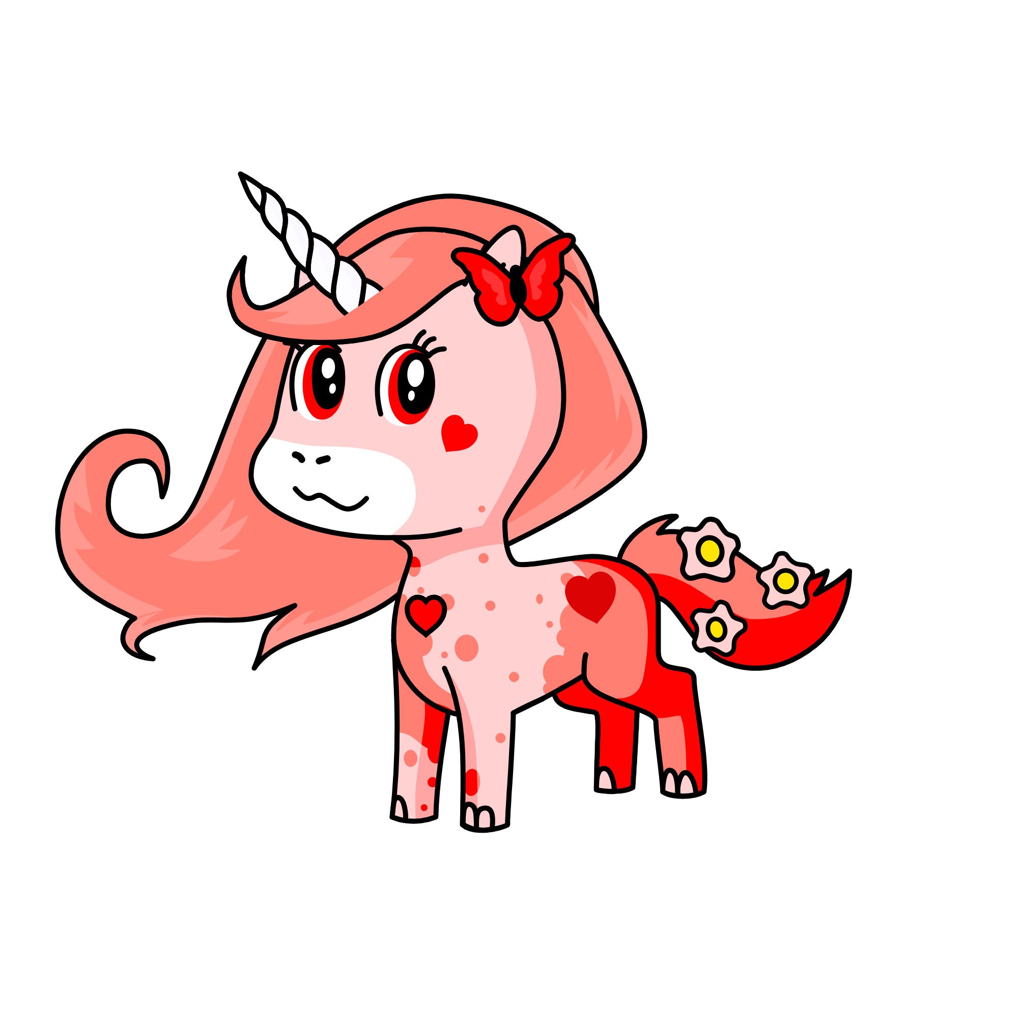 Lovely, the unicorn