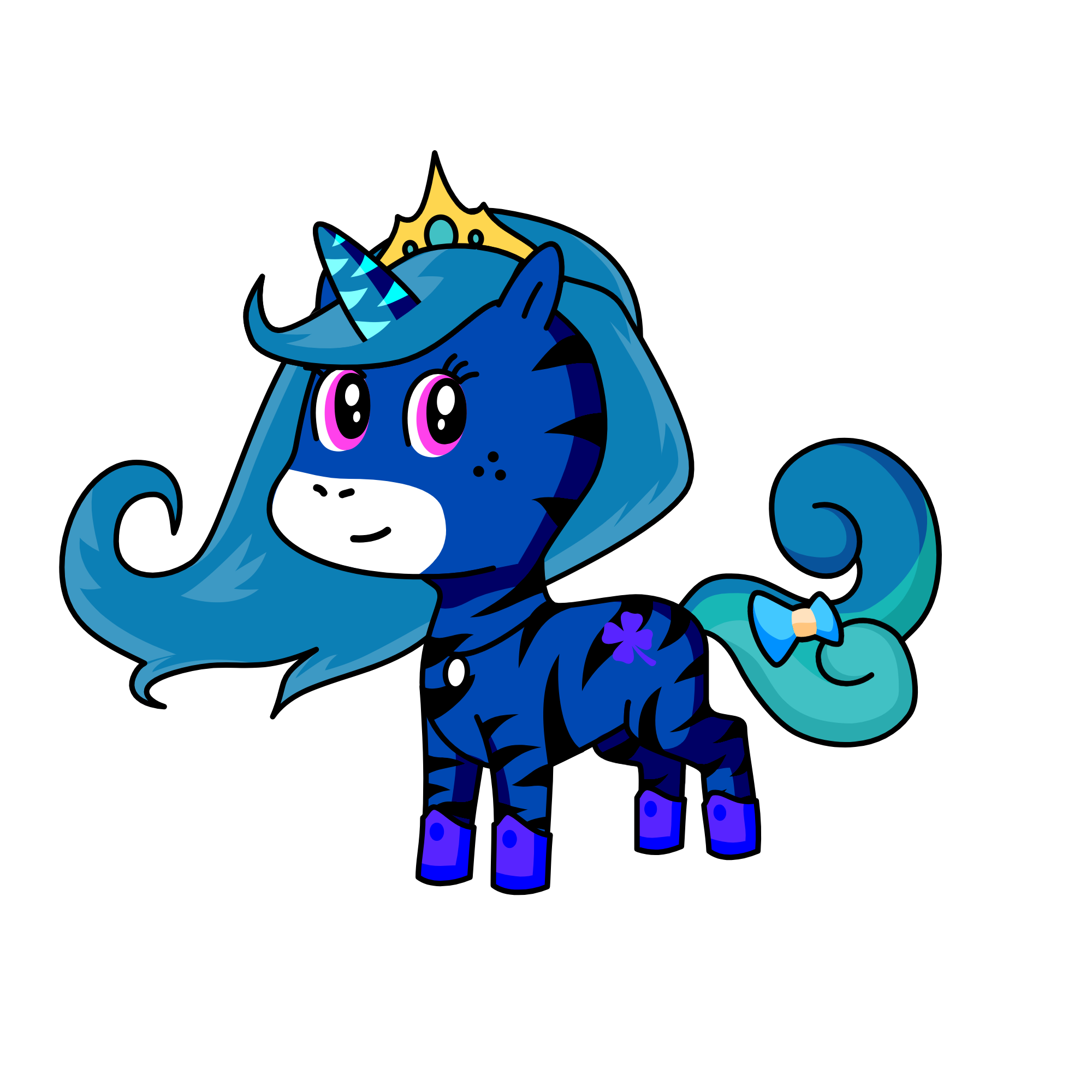 Midnight, the unicorn