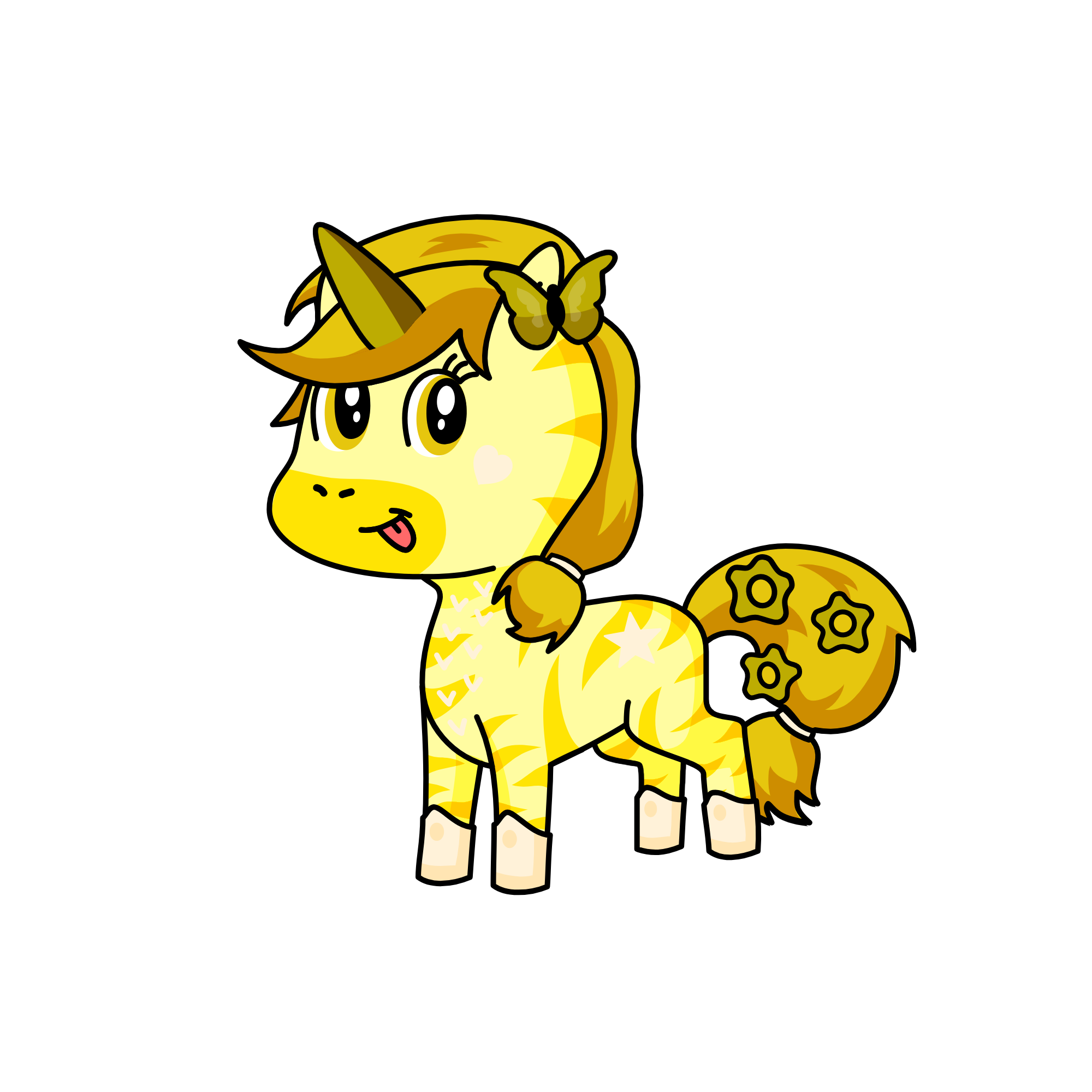 Butter Stone, the unicorn