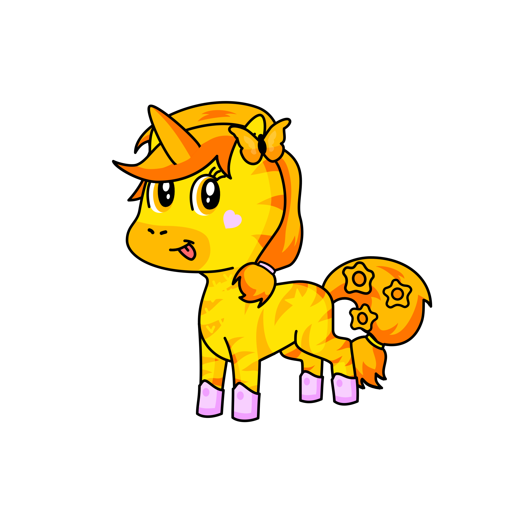 Butter Stone, the unicorn
